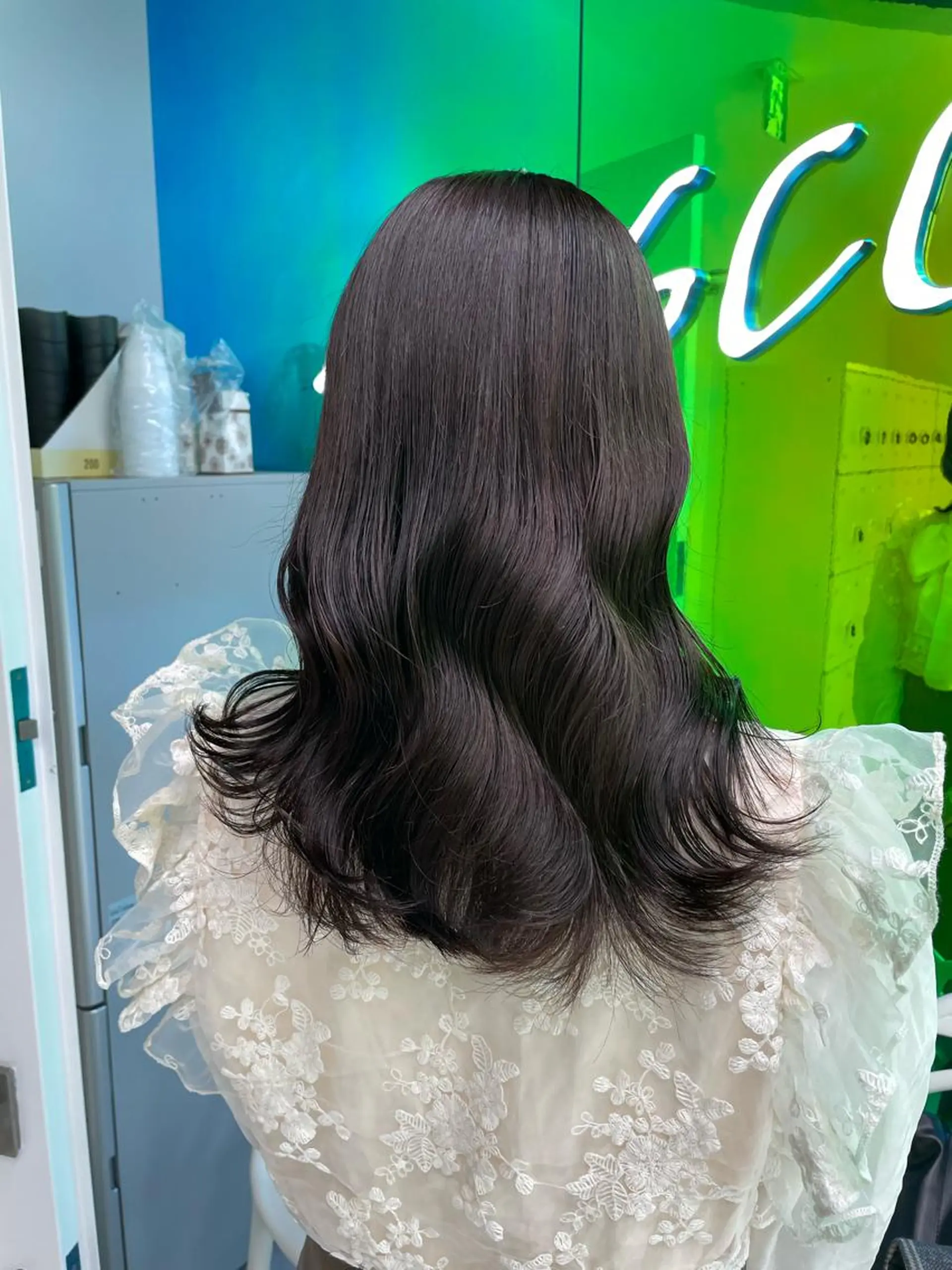 カラー 大人っぽ♡上品な暖色 ♡ブリーチなし♡のヘアスタイル