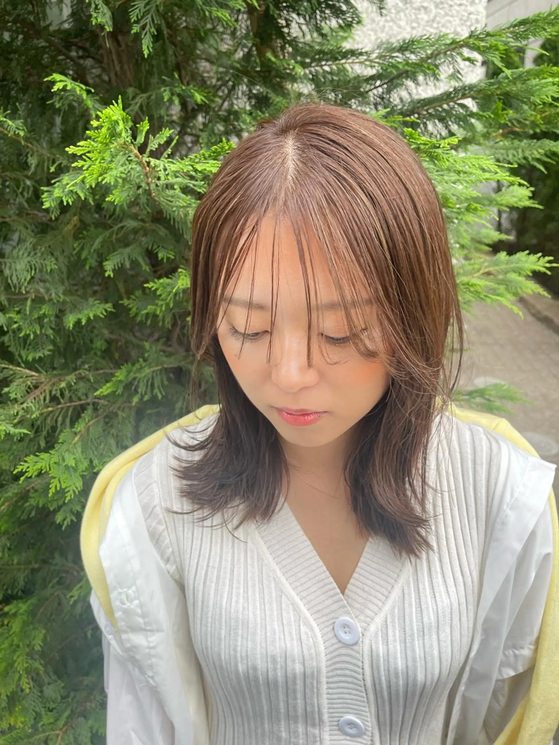 ミディアム MeLiP  Personal Haircare所属・𝓜𝓮𝓛𝓲𝓟 冨樫果楠のヘアスタイル