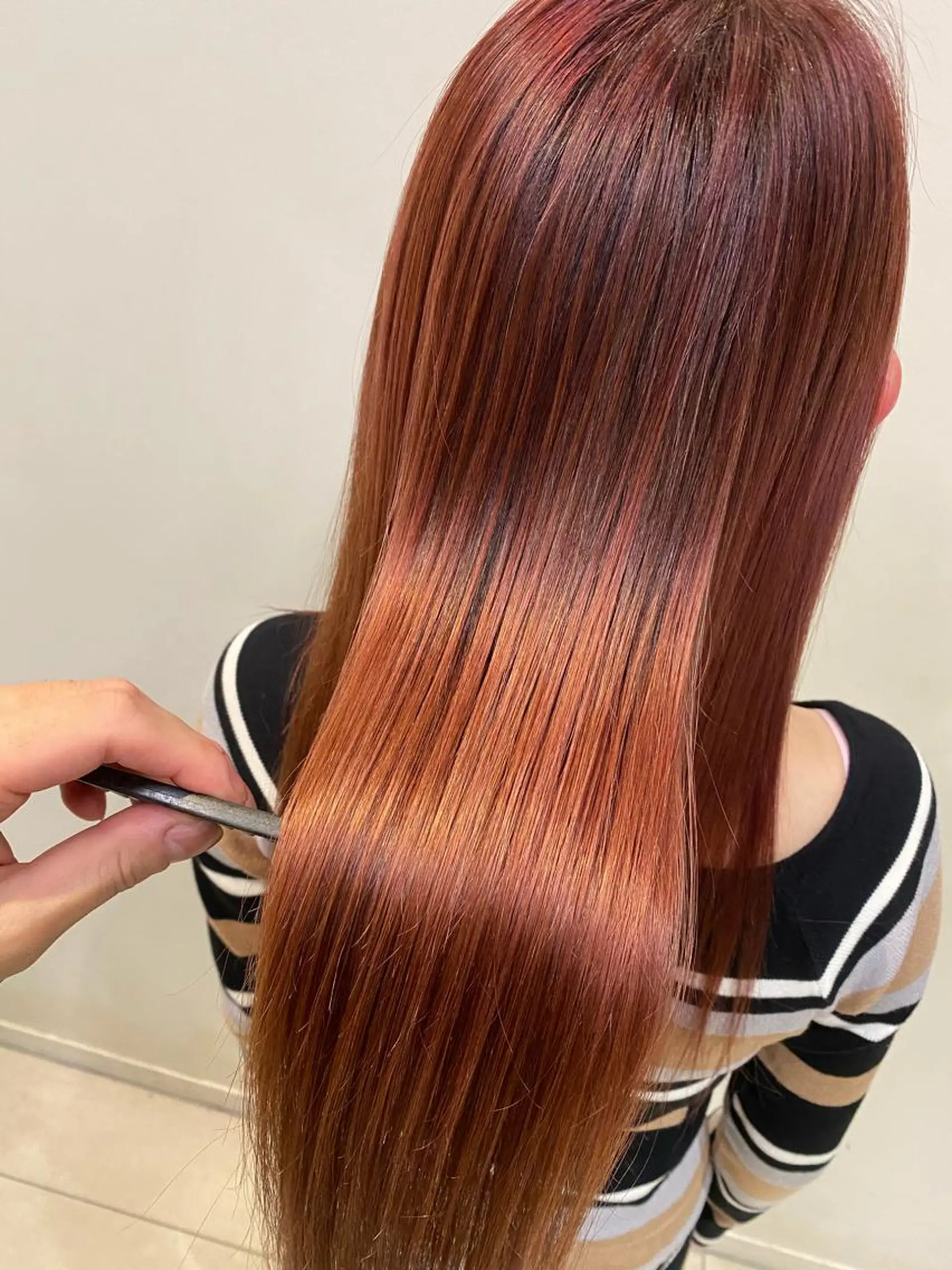 ロング カラー カット ヘアカラー トリートメント 髪質改善✨艶髪師 黒木大貴のヘアスタイル