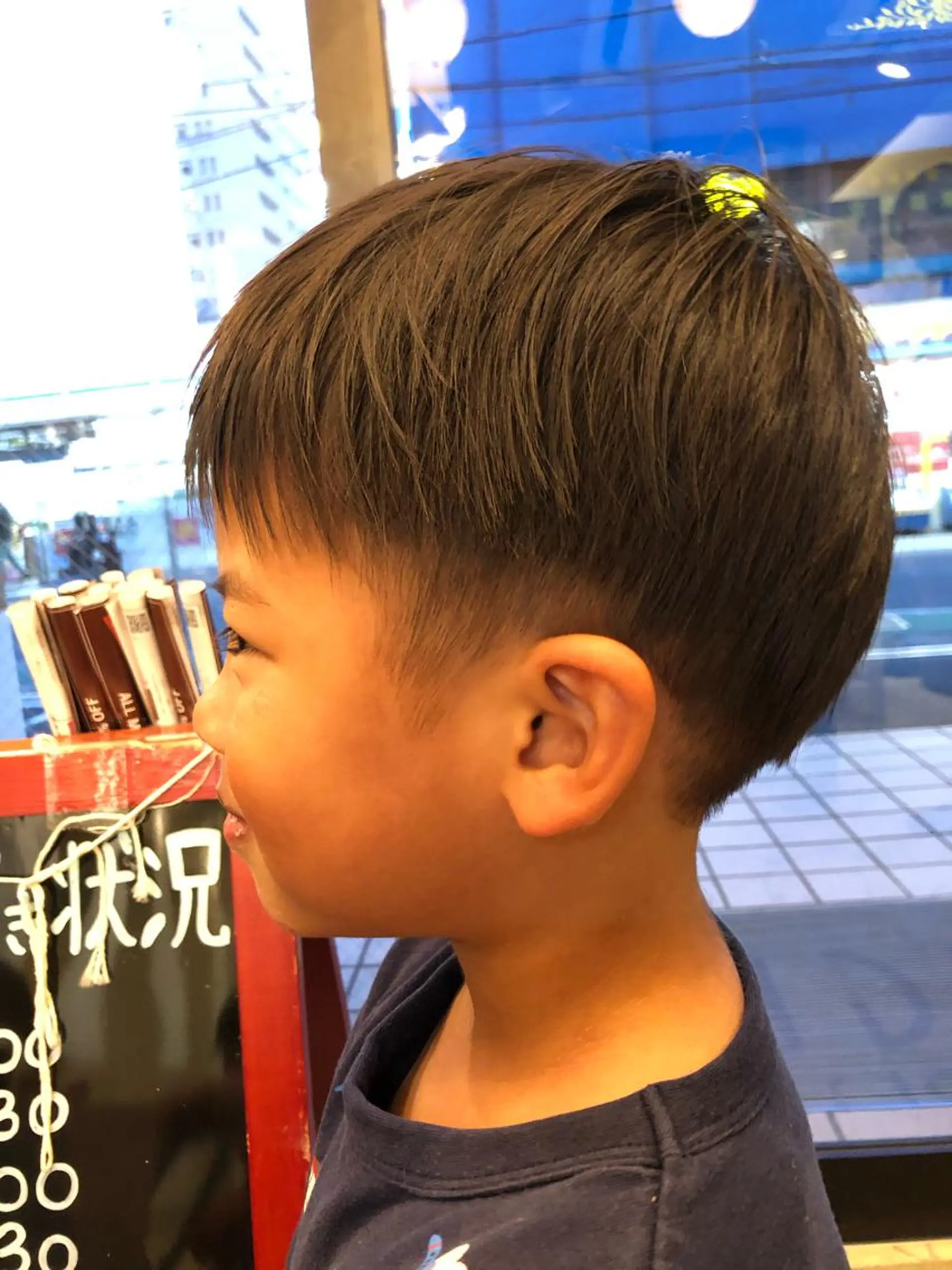 キッズ 本多 美羽のヘアスタイル