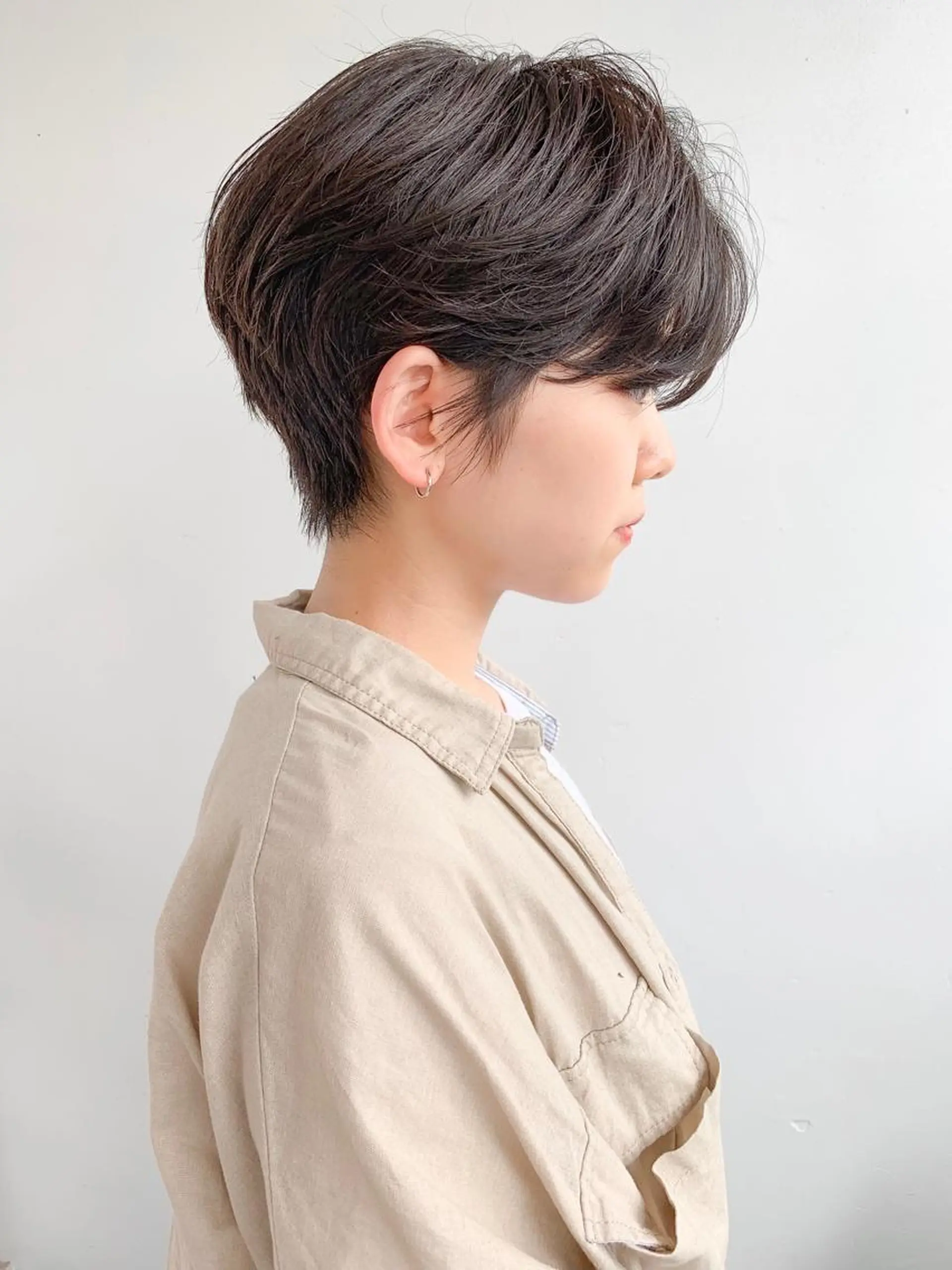 ショート カラー ショート/レイヤー なら石井知希のヘアスタイル