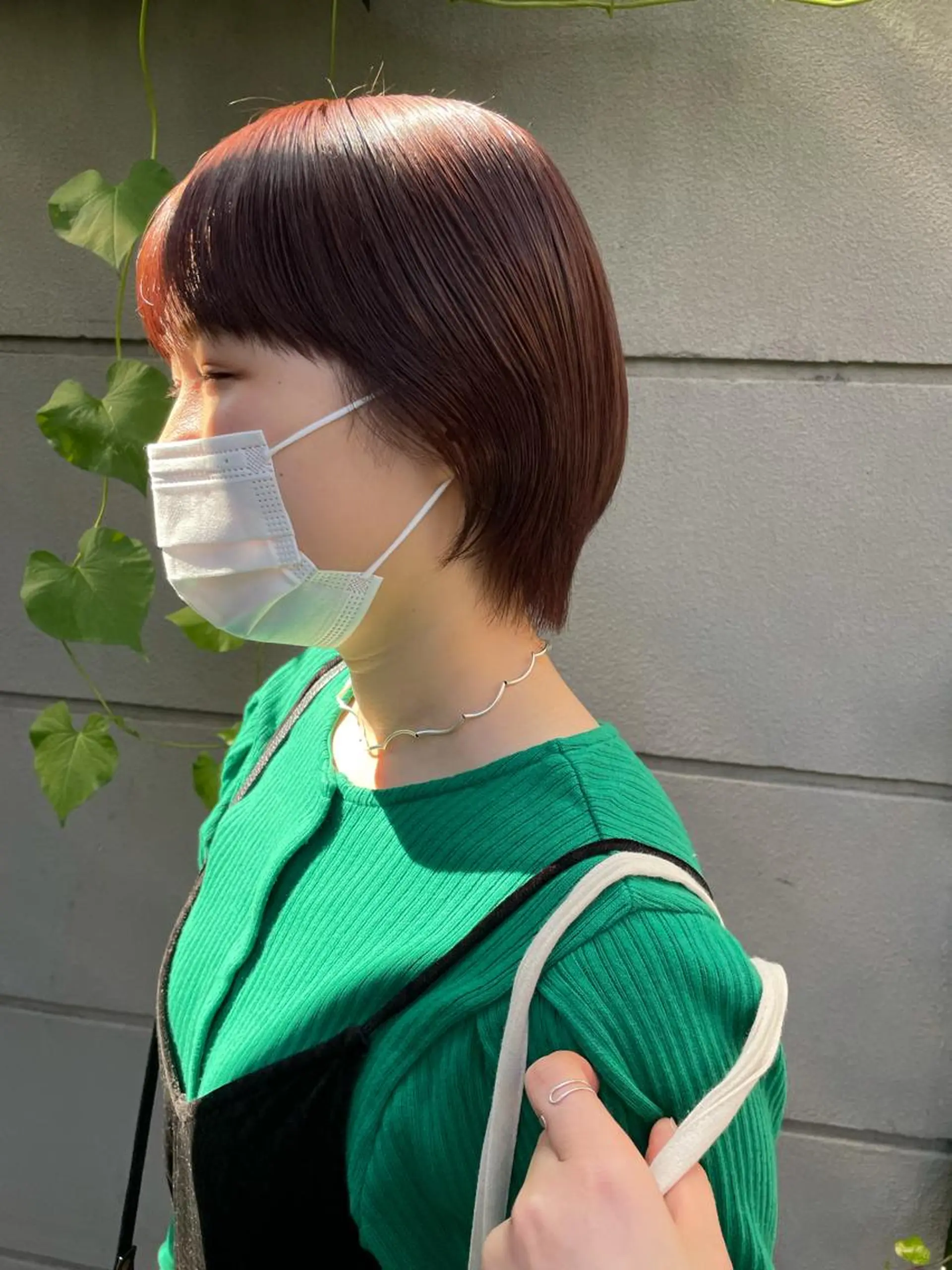 ショート カラー ヘアアレンジ ヘアカラー satsuki 暖色・ブラウンカラーのヘアスタイル