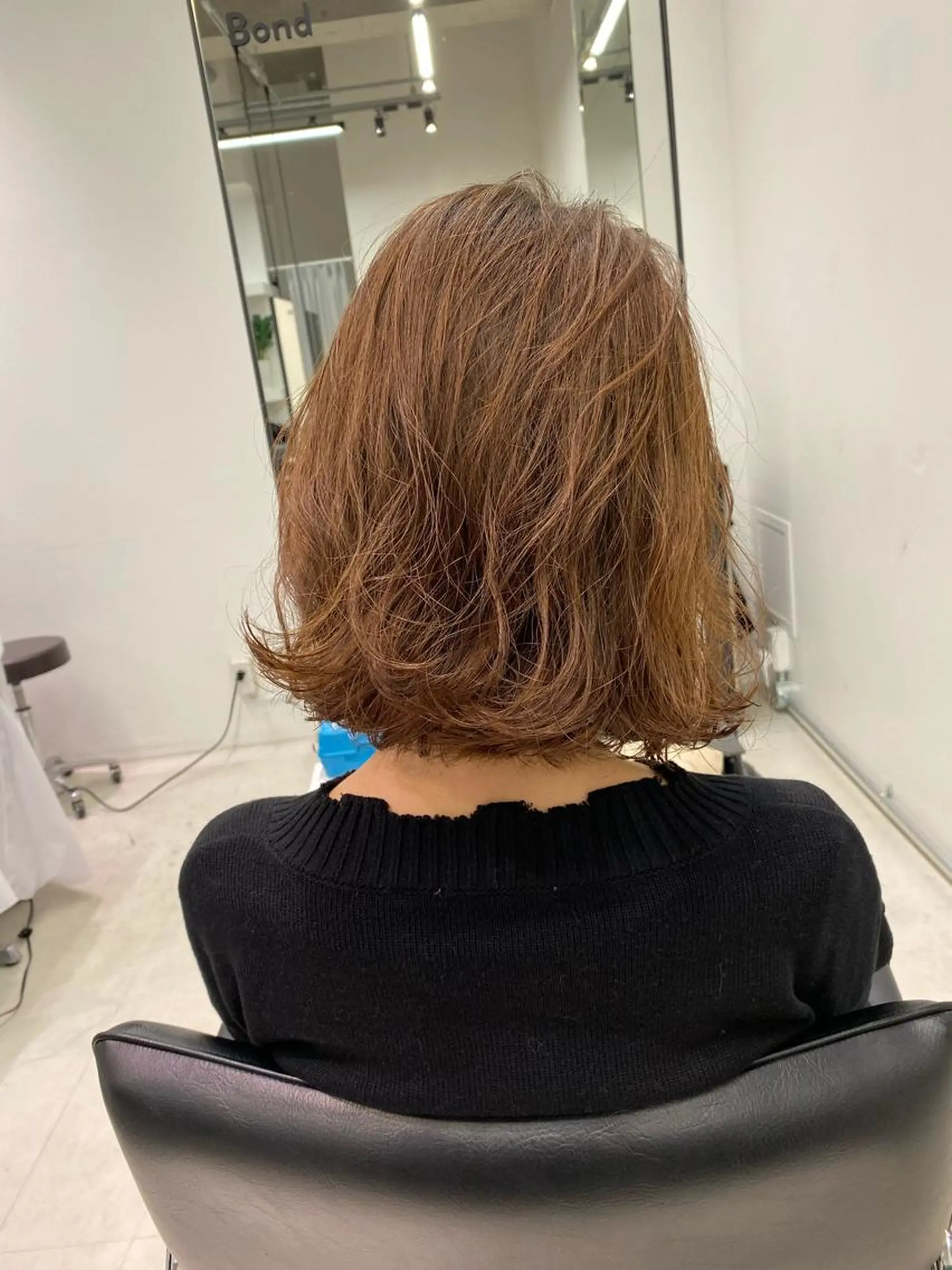 ミディアム パーマ 似合わせ専門美容師 なかじまのヘアスタイル