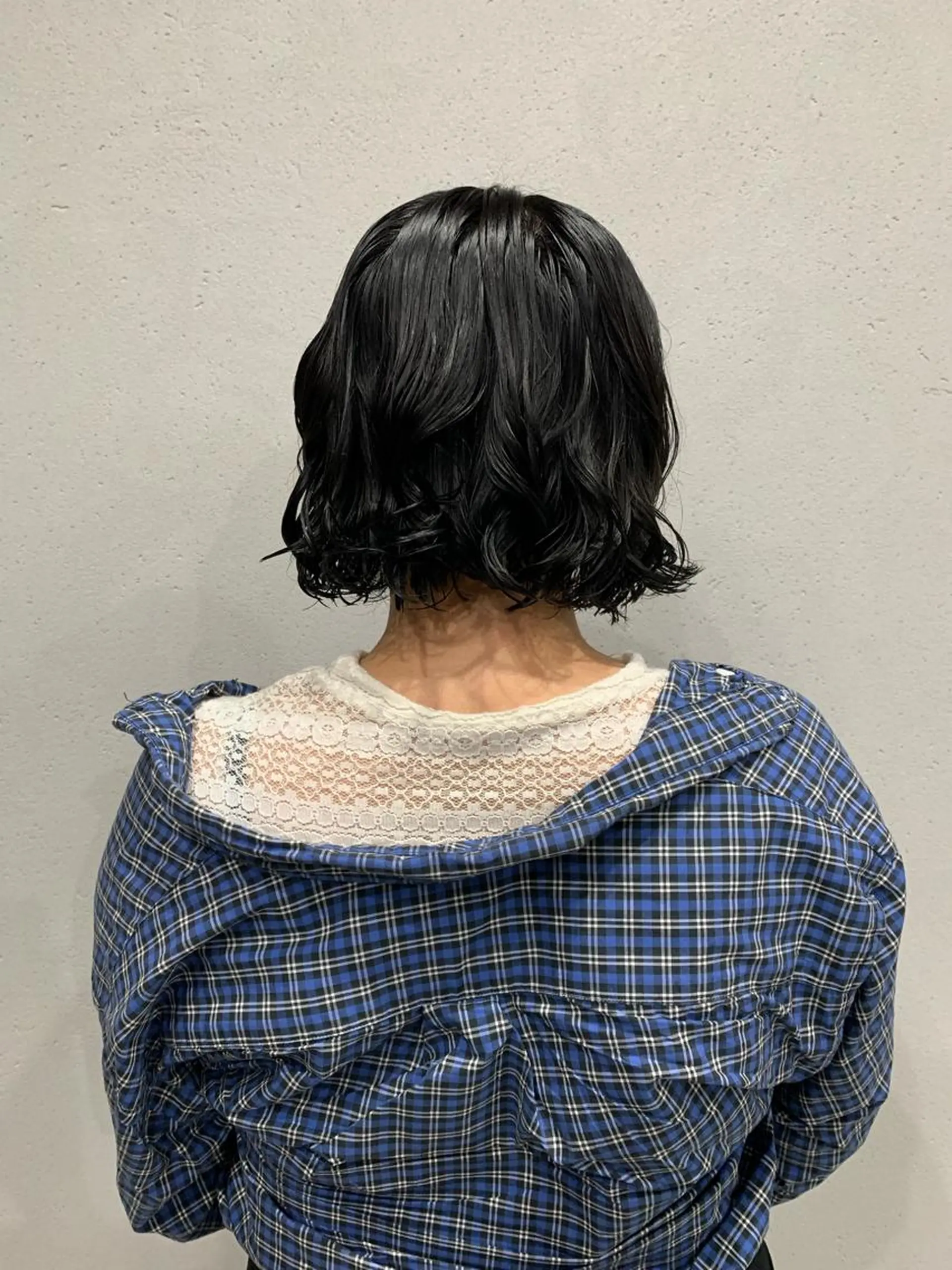 パーマ ボブパーマコテ巻き風 パーマNo1深江秀平のヘアスタイル