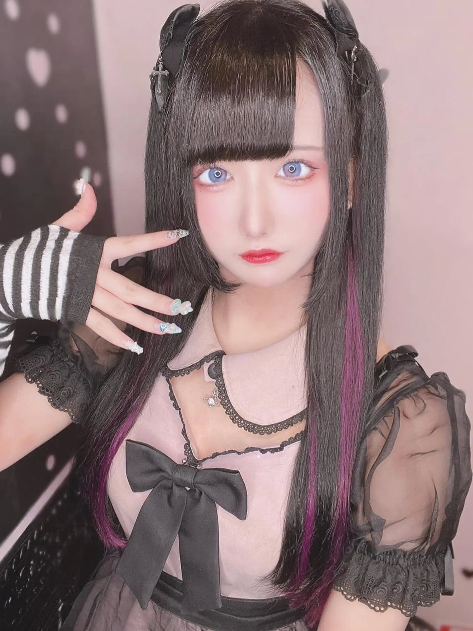 ロング L STUDIO心斎橋店所属・派手髪支持率No1 Eisukeのヘアスタイル