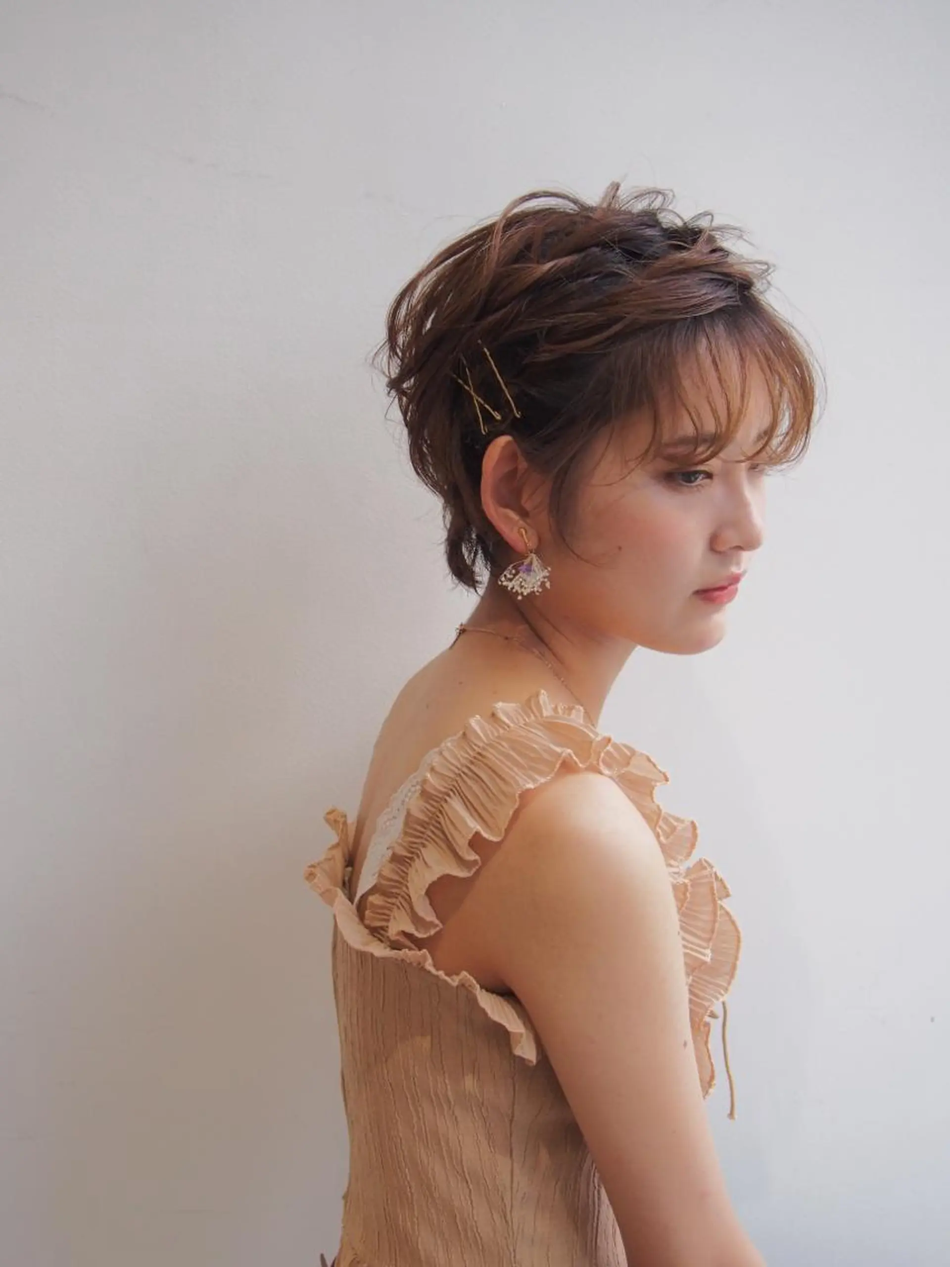 ヘアアレンジ 似合わせ艶髪カラー ❤️ハダユミのヘアスタイル