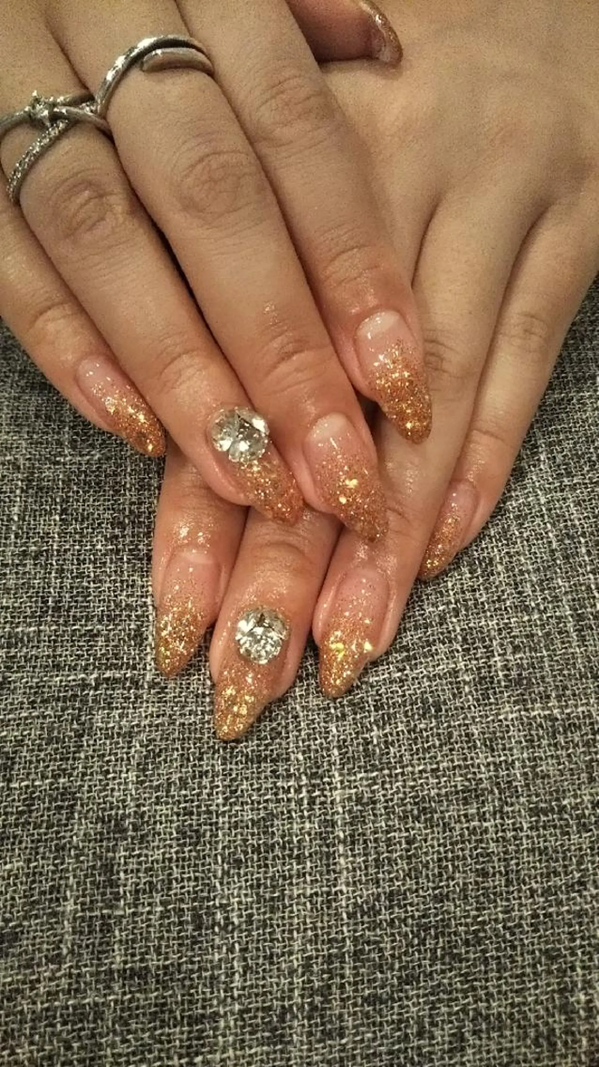 ネイル キラキラネイル ハンドネイル private salon mieのネイルデザイン