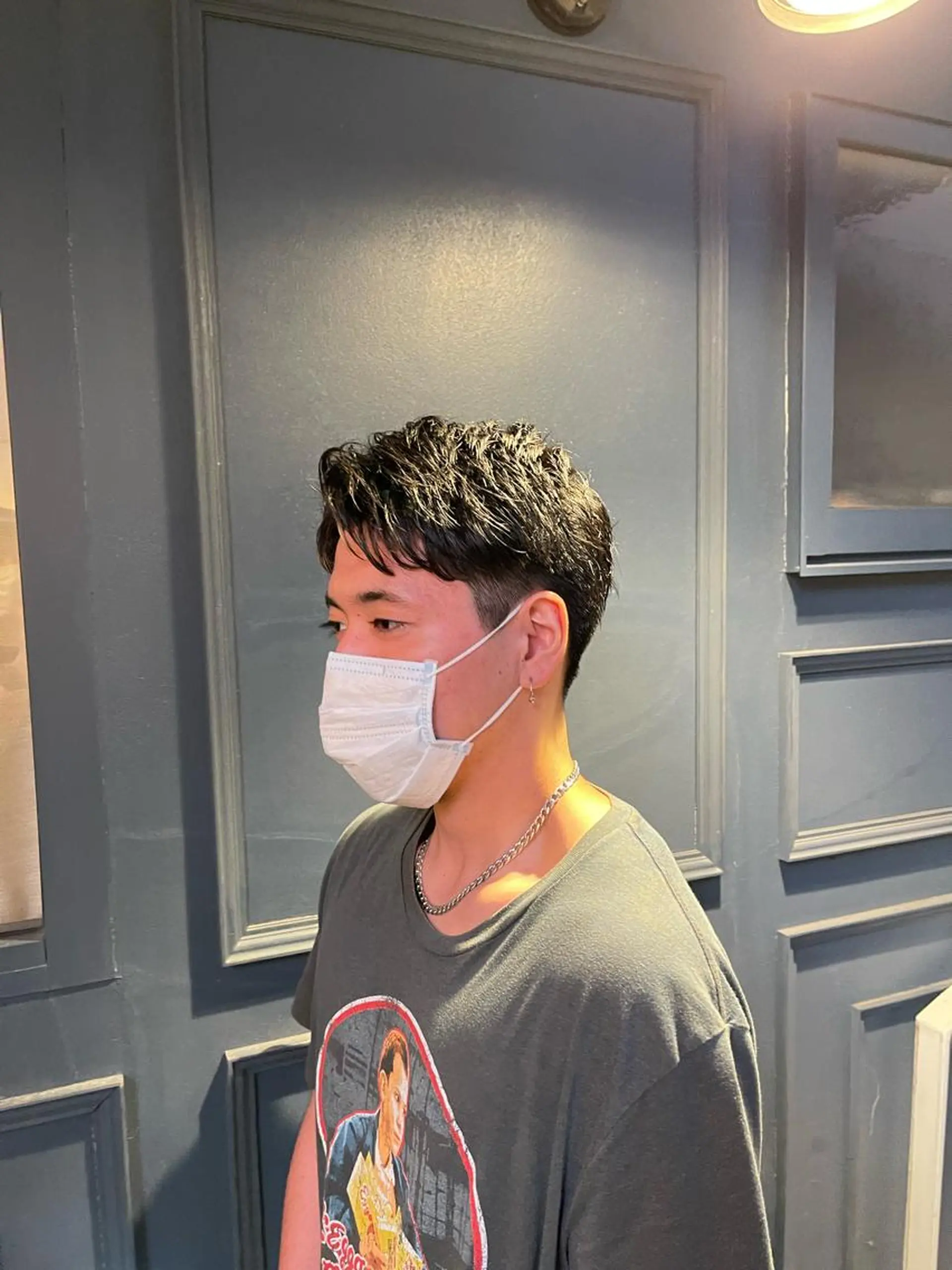 パーマ メンズ メイクス表参道所属・ショート/ボブ 矢野湧也のヘアスタイル