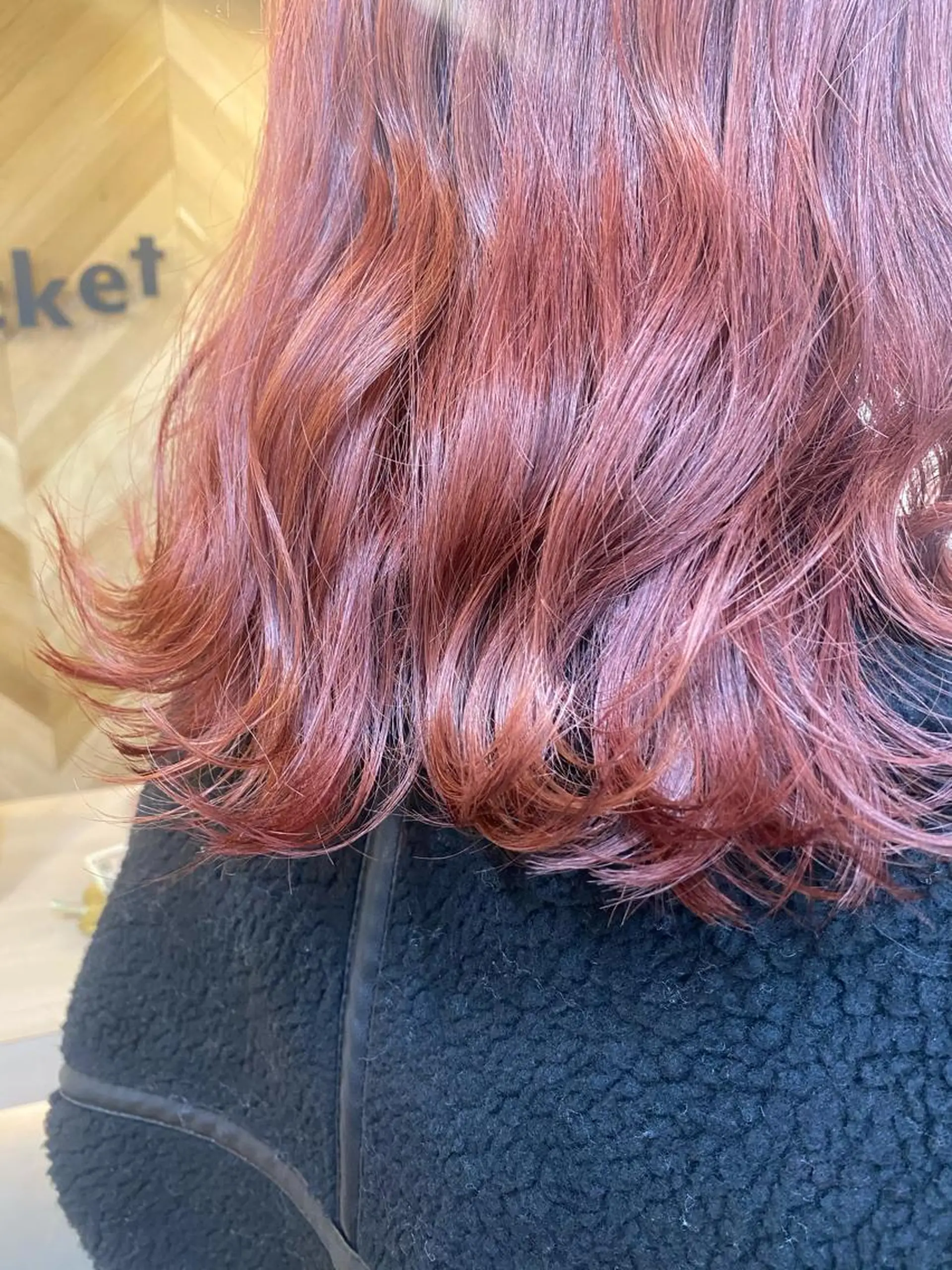 セミロング おおつき ありかのヘアスタイル