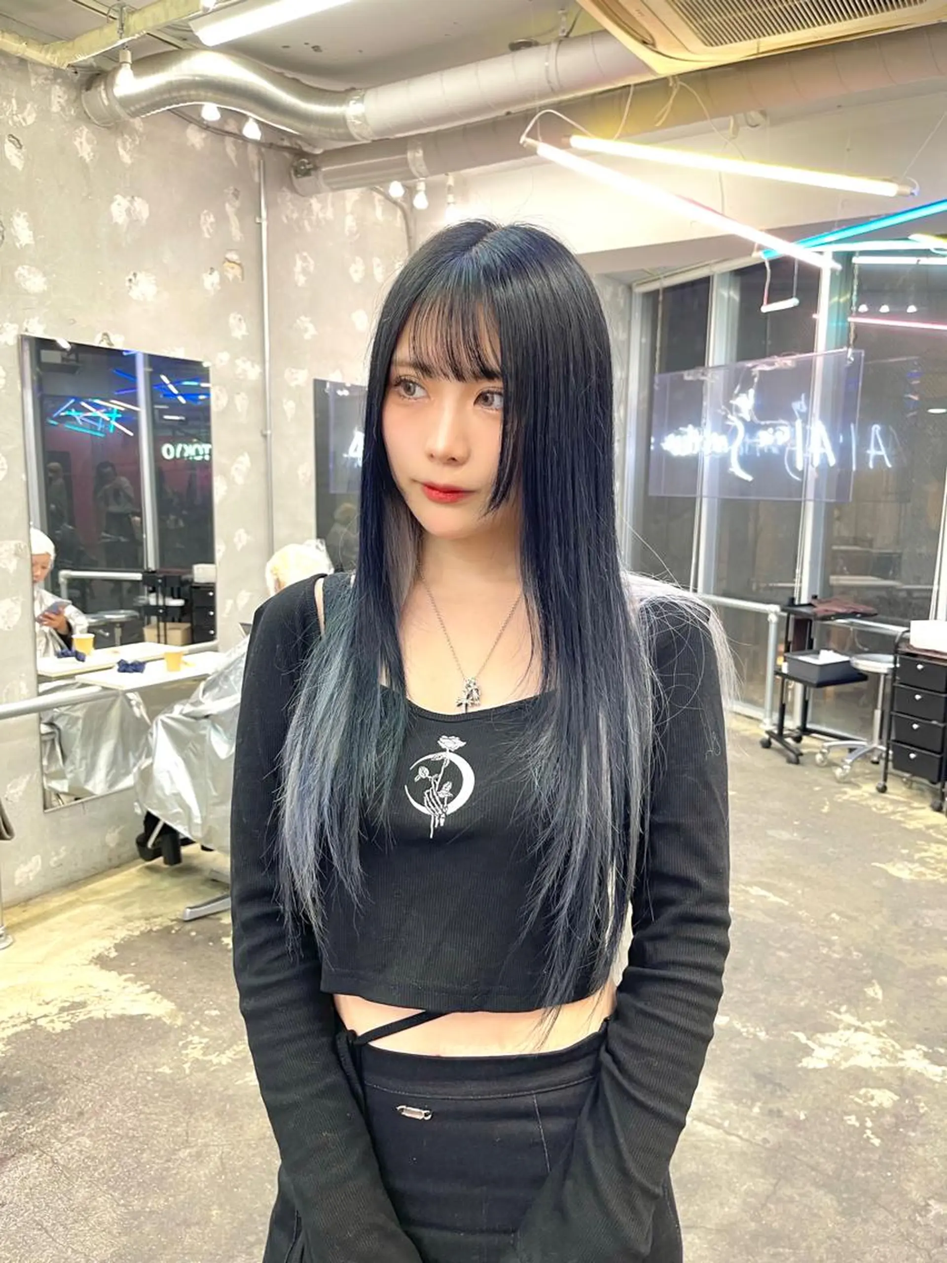 ロング カラー レイヤーカットとハイ トーン/HIROKIのヘアスタイル