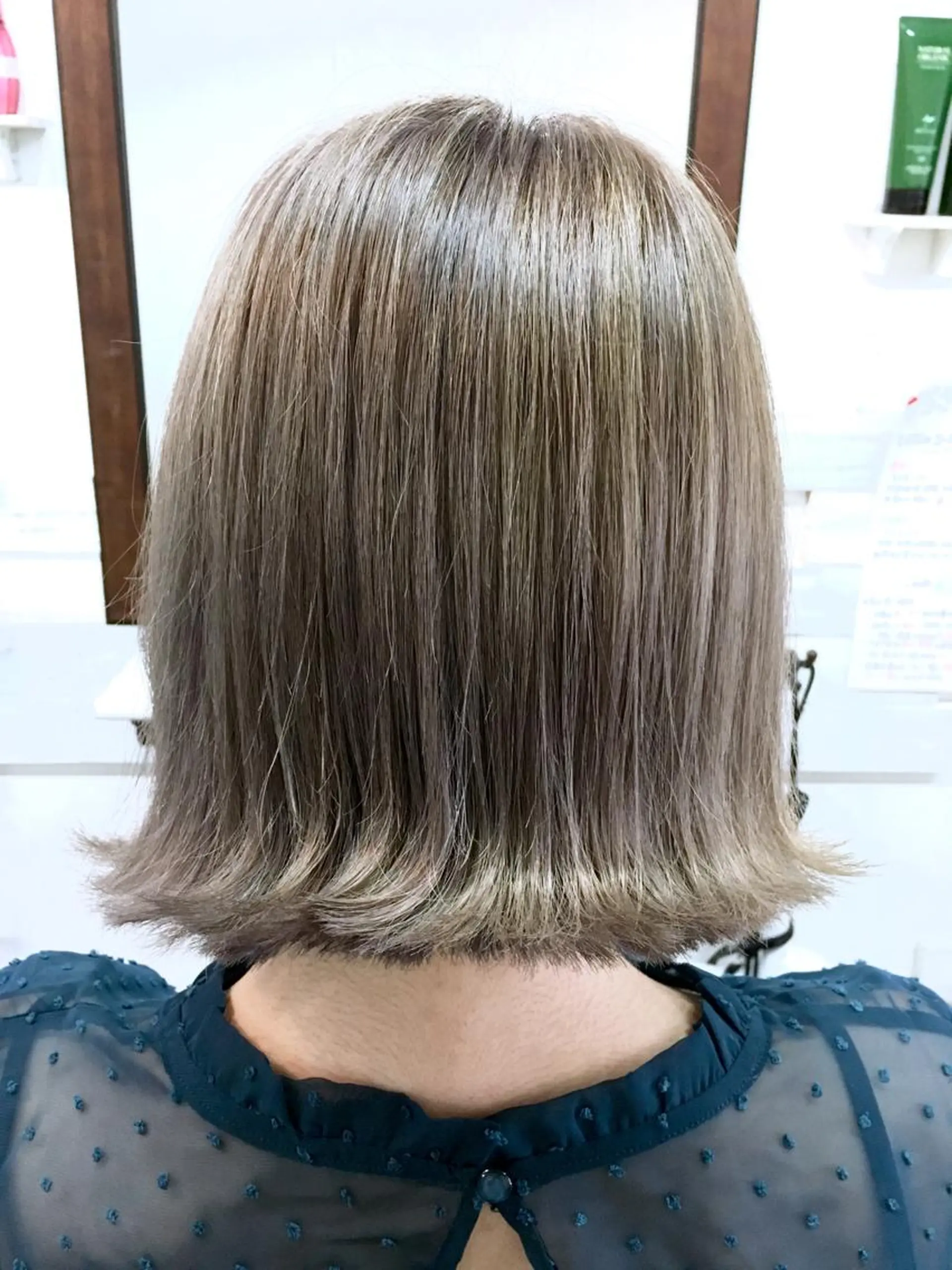 ミディアム カラー トリートメント 櫛引 健太のヘアスタイル