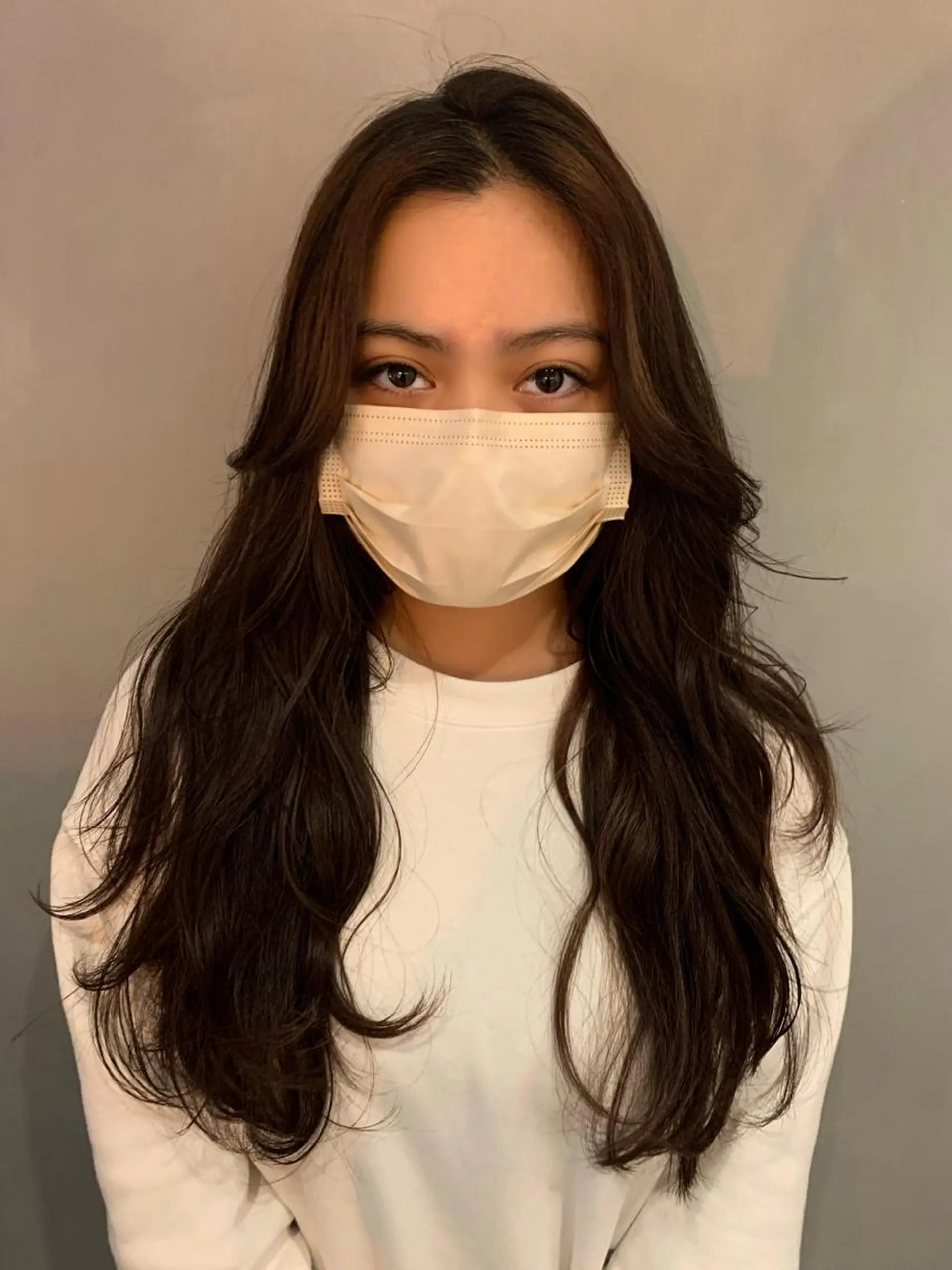 ロング カラー 美髪・シールエクステ ホソタニリョウコのヘアスタイル