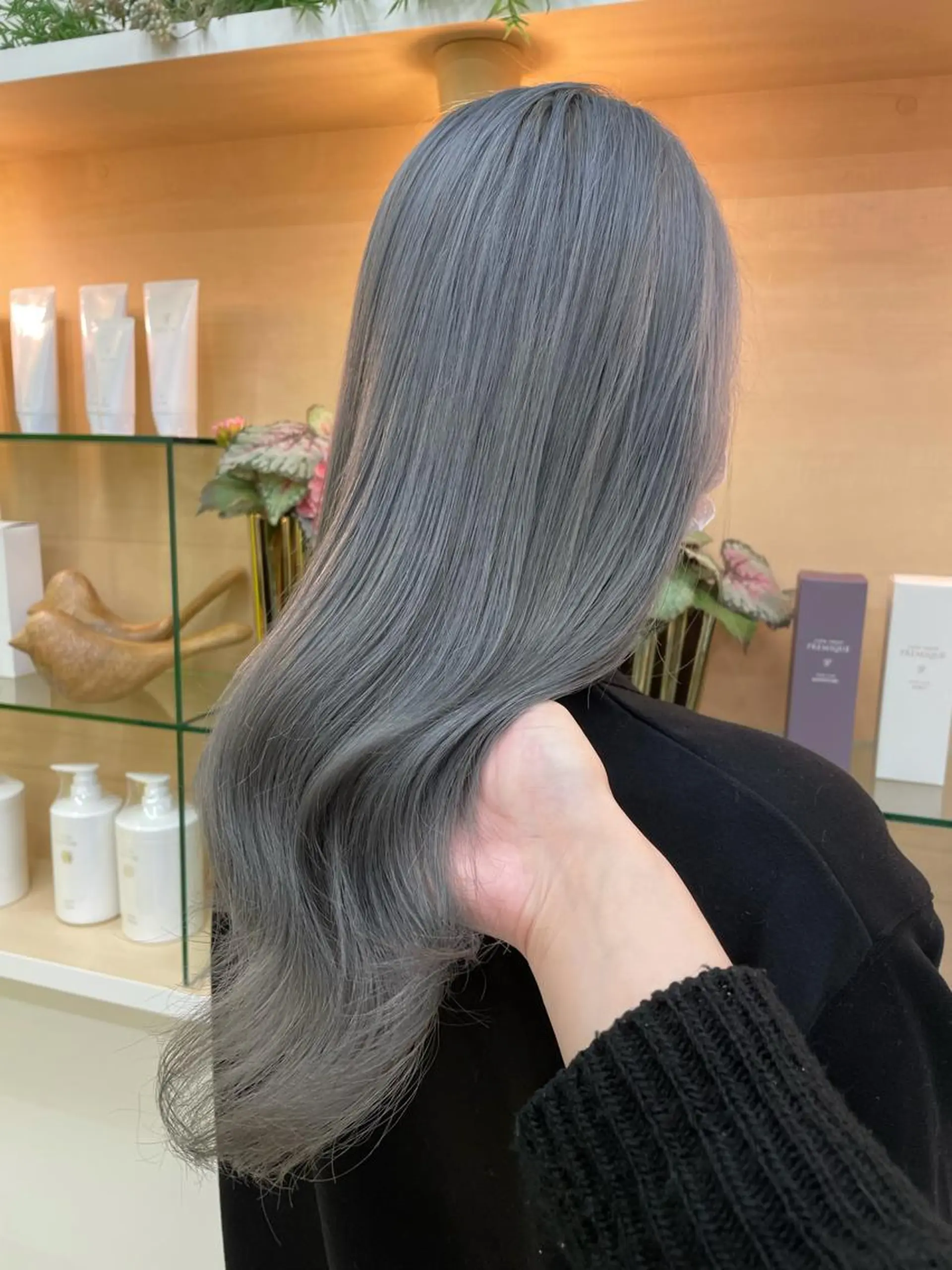 ロング カラー 髙橋 かすみのヘアスタイル