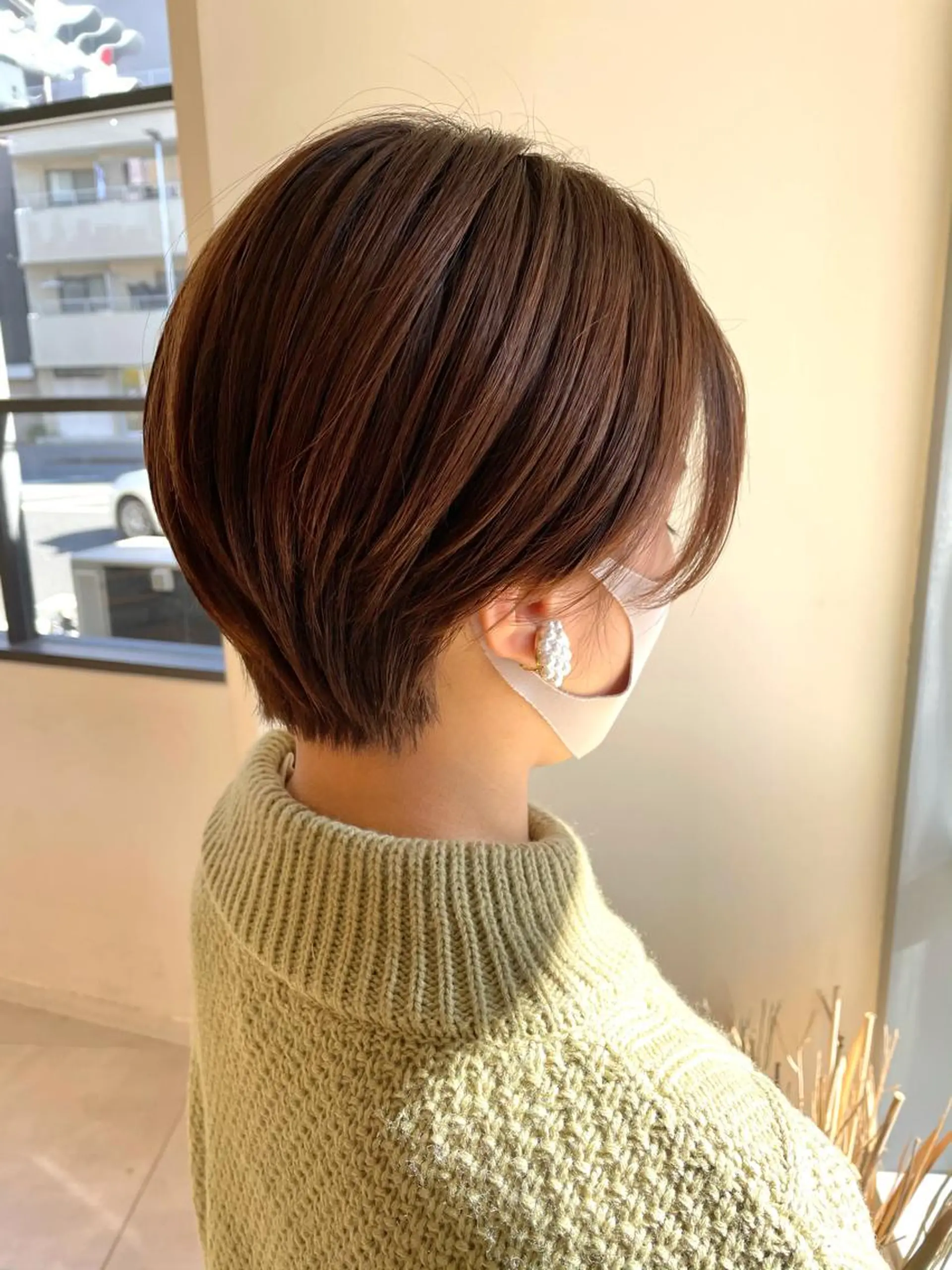 ショート 丸みショート ショートヘア ♡トップスタイリス ト/美髪矯正hinaのヘアスタイル