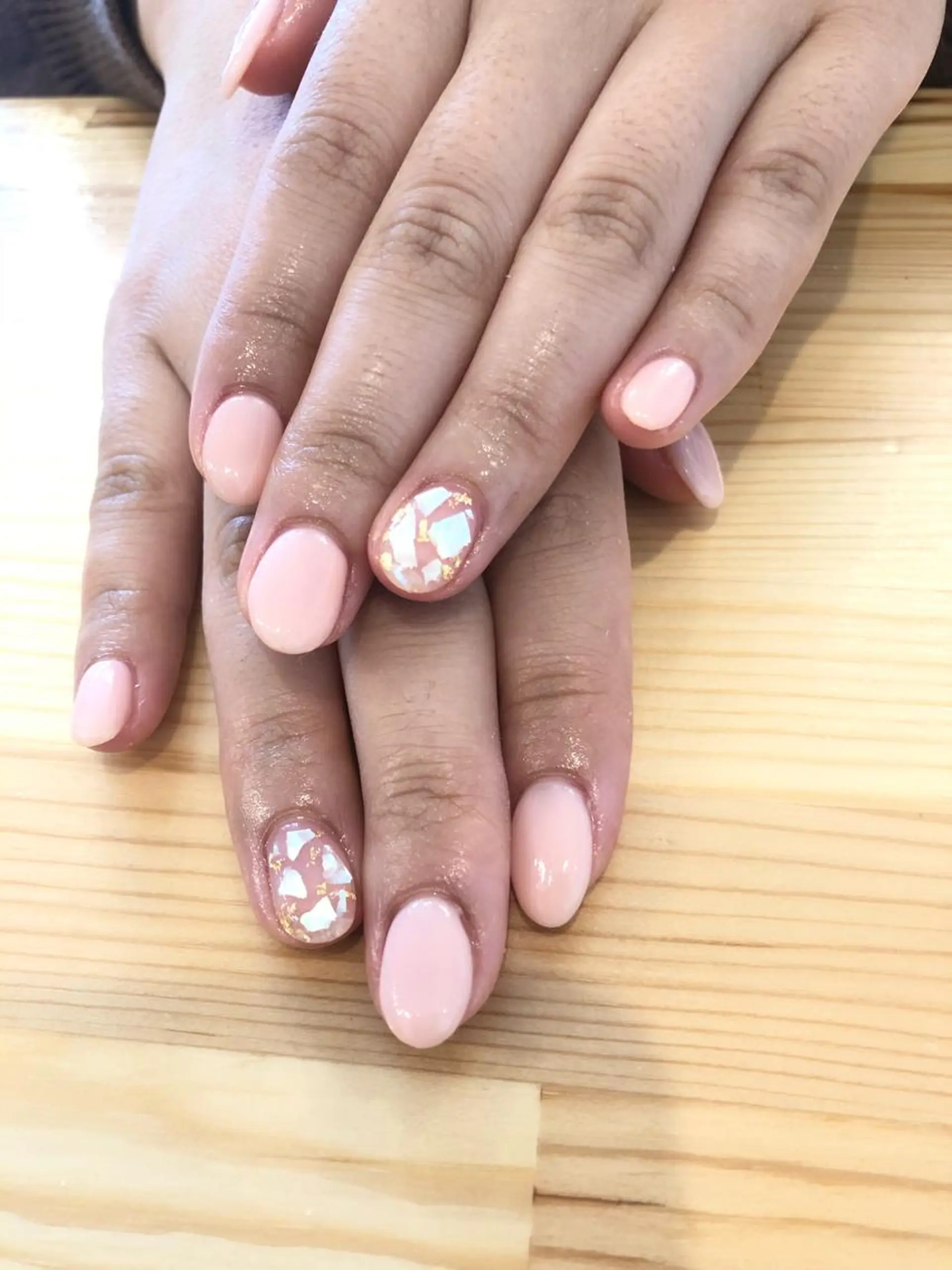 ネイル シンプルネイル ハンドネイル NAIL Alaia 𓇼SHIORIのネイルデザイン