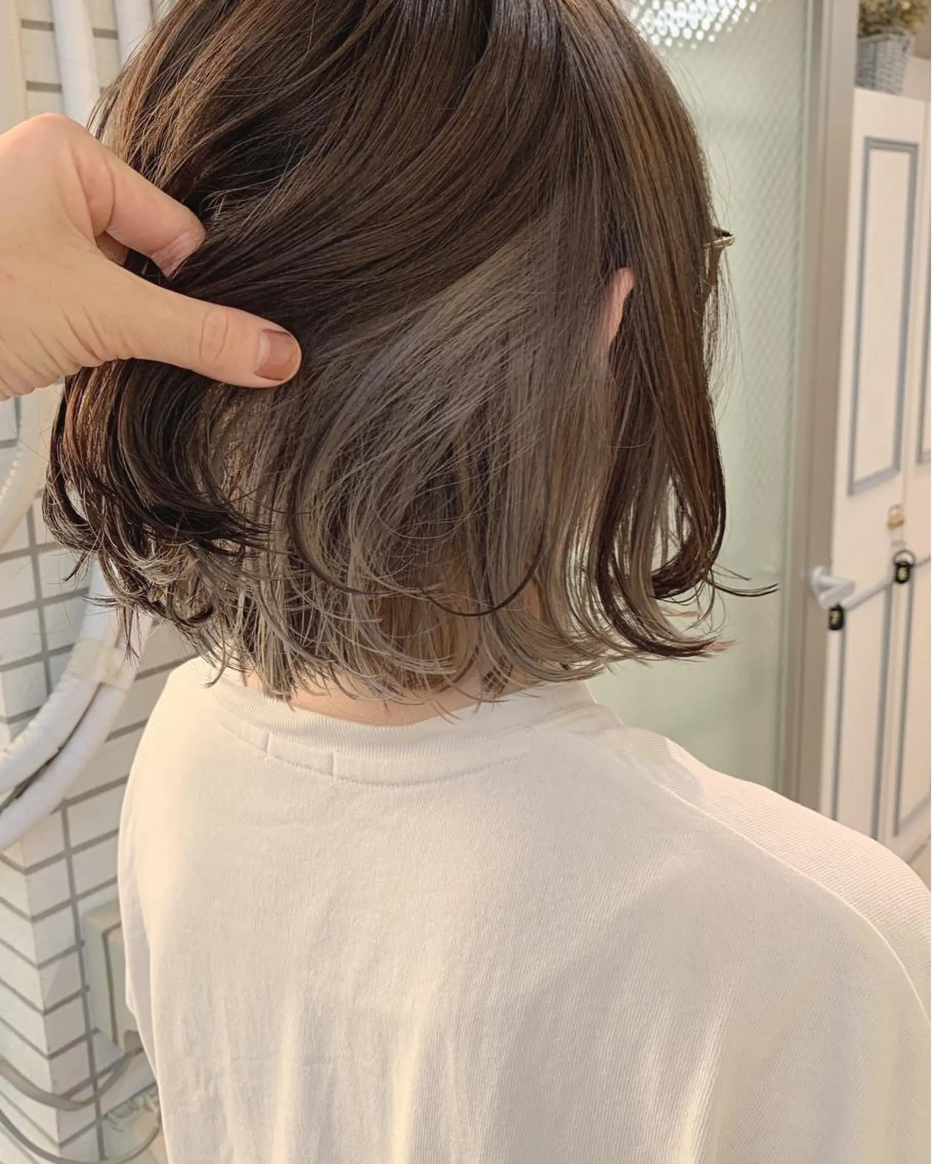 ショート カラー 大橋 タツヤのヘアスタイル