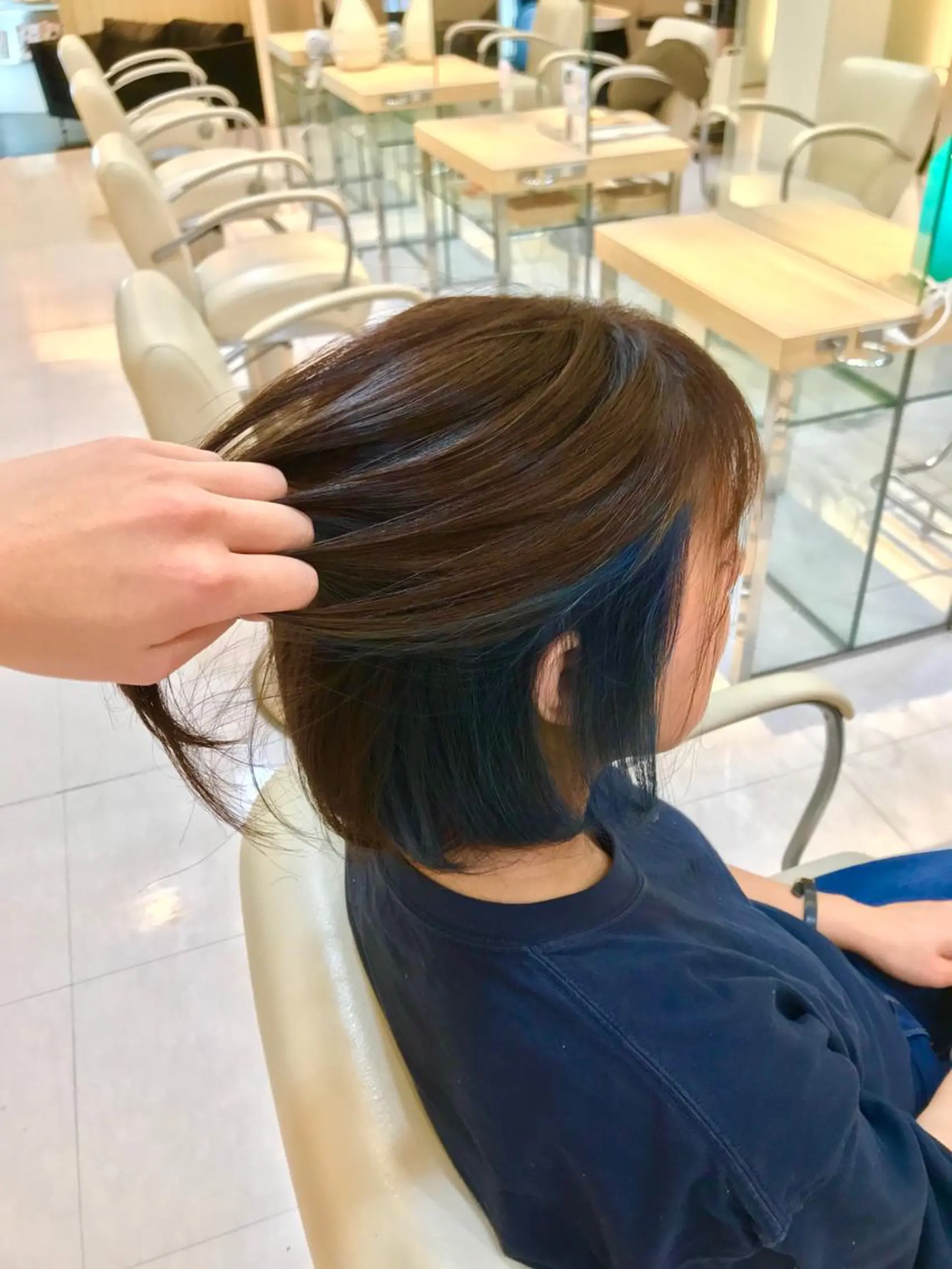 ショート カラー インナーカラー 後藤 瑞季のヘアスタイル