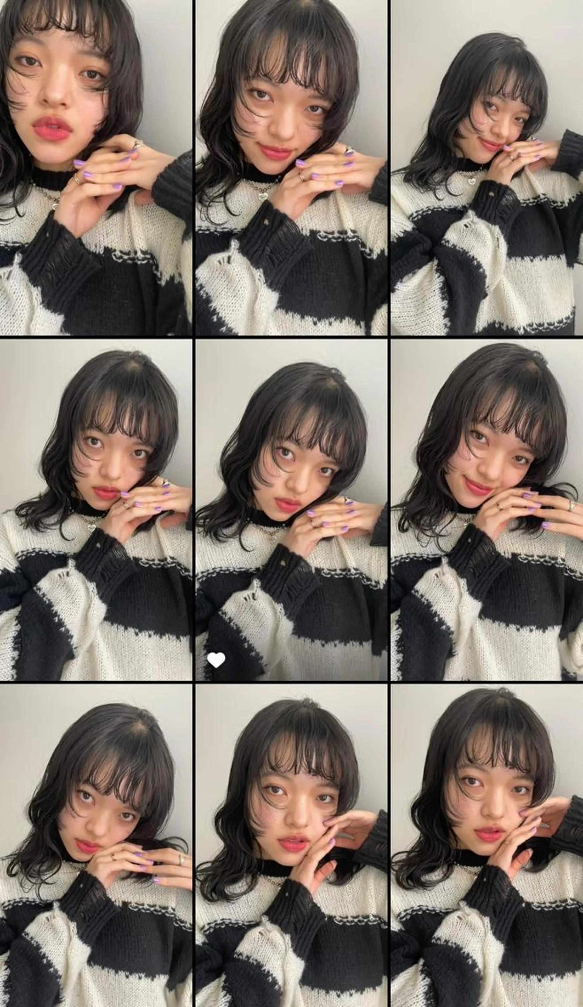 カラー ヘアカラー 🎀ボブ＋ハイトーン シュカ👶🏻のヘアスタイル