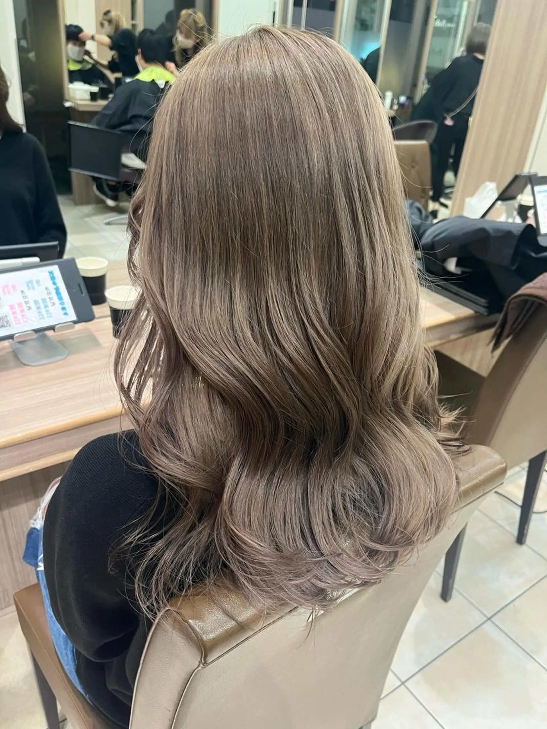 ロング カラー カット ヘアカラー トリートメント 産休中です。 🌹sayu🌹のヘアスタイル