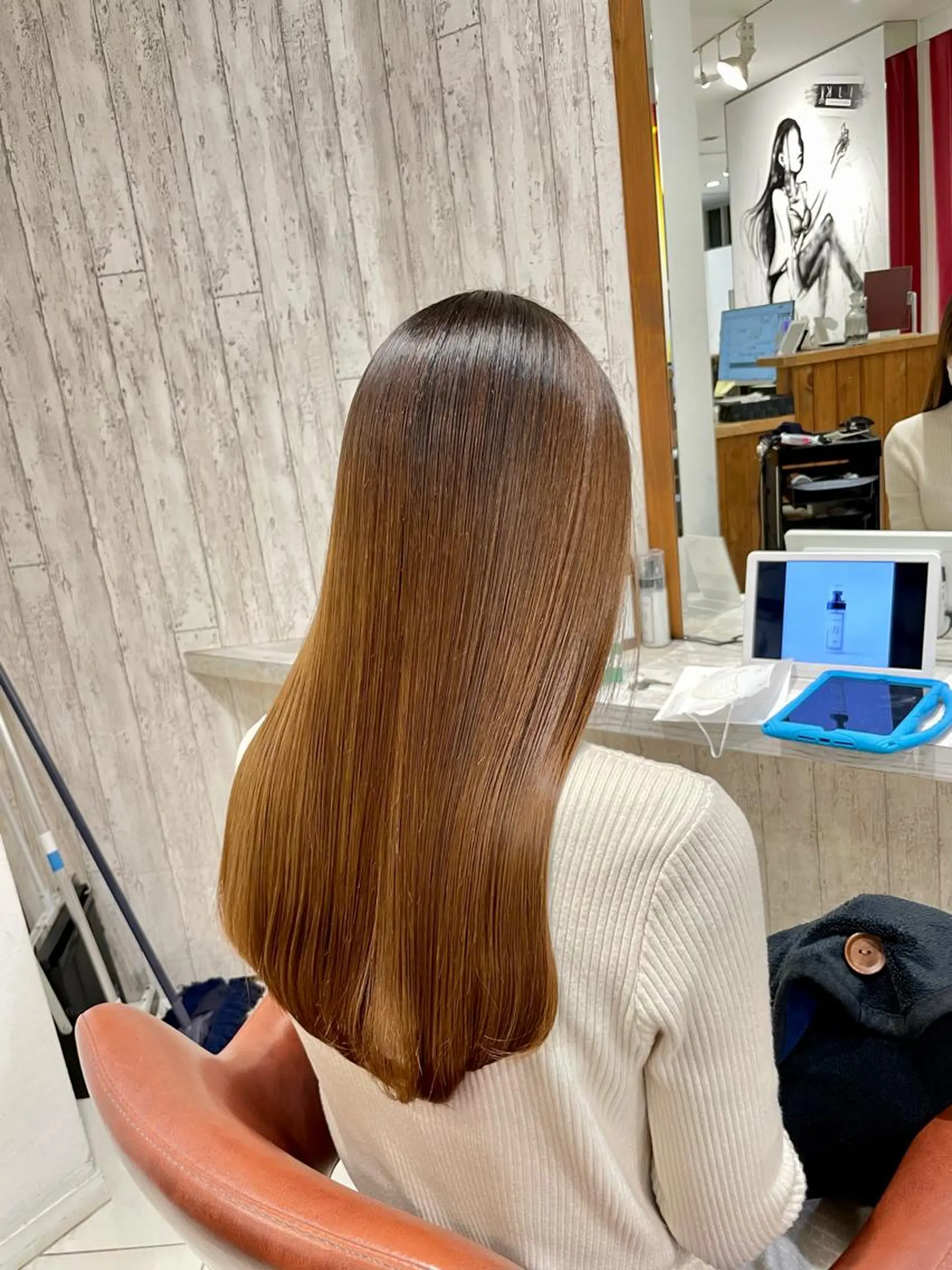 ロング カット 縮毛矯正 トリートメント 髪質改善縮毛矯正 kosuke_IJKのヘアスタイル