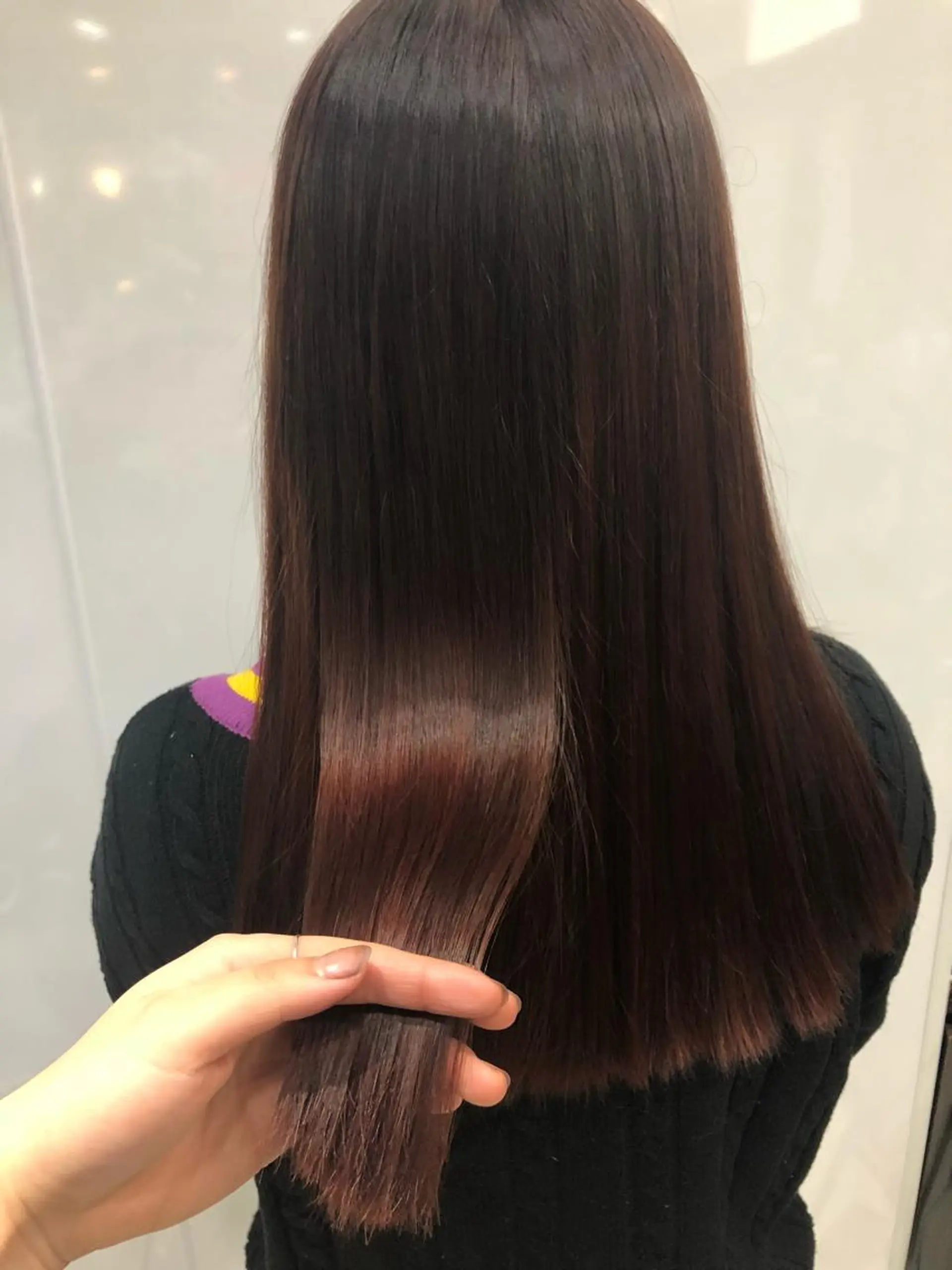 hina☺︎ 髪質改善/ストレートのヘアスタイル