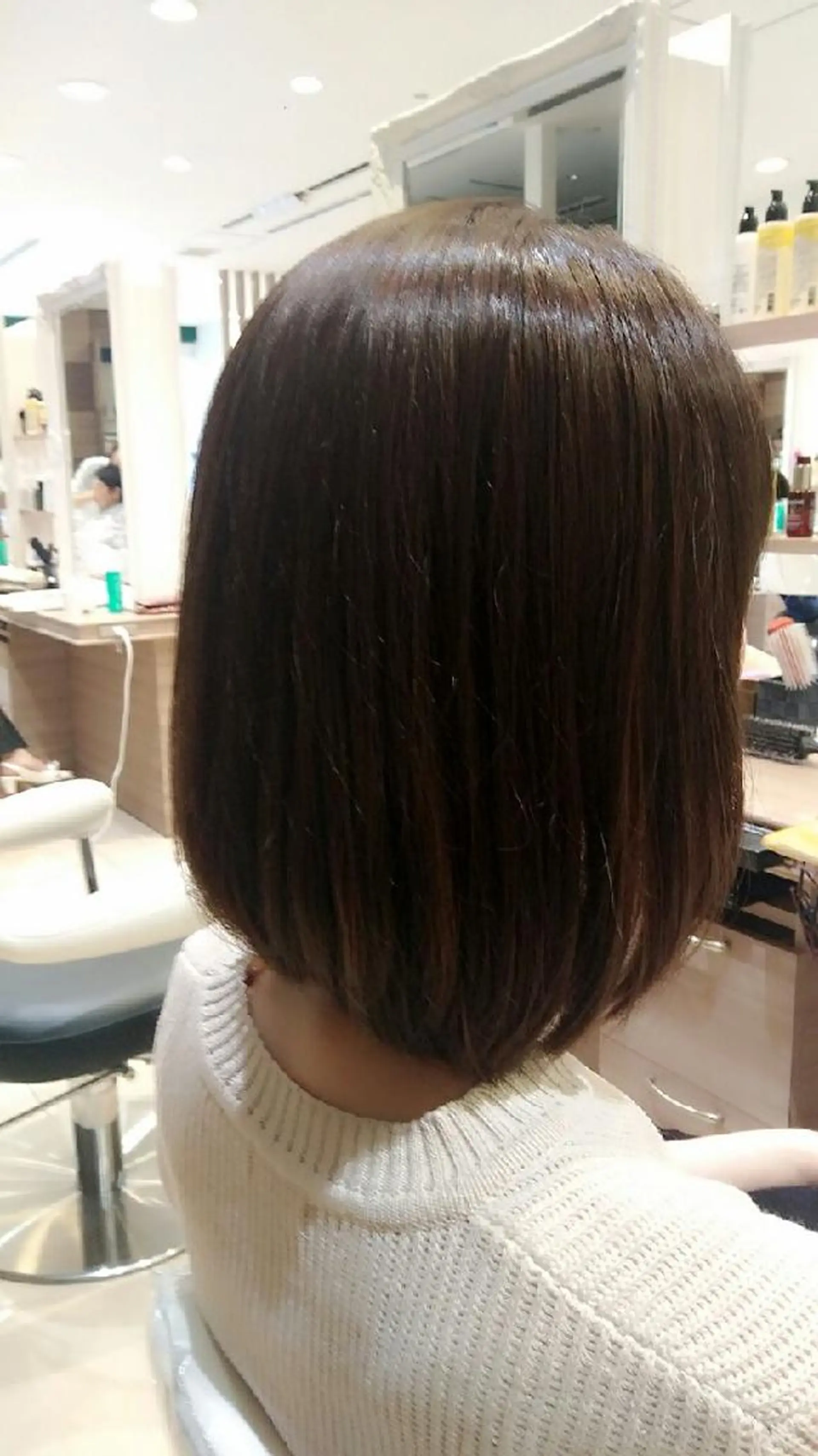 カラー ショート アッシュ ボブ 似合わせカラーリスト 佐竹 舞🌼のヘアスタイル