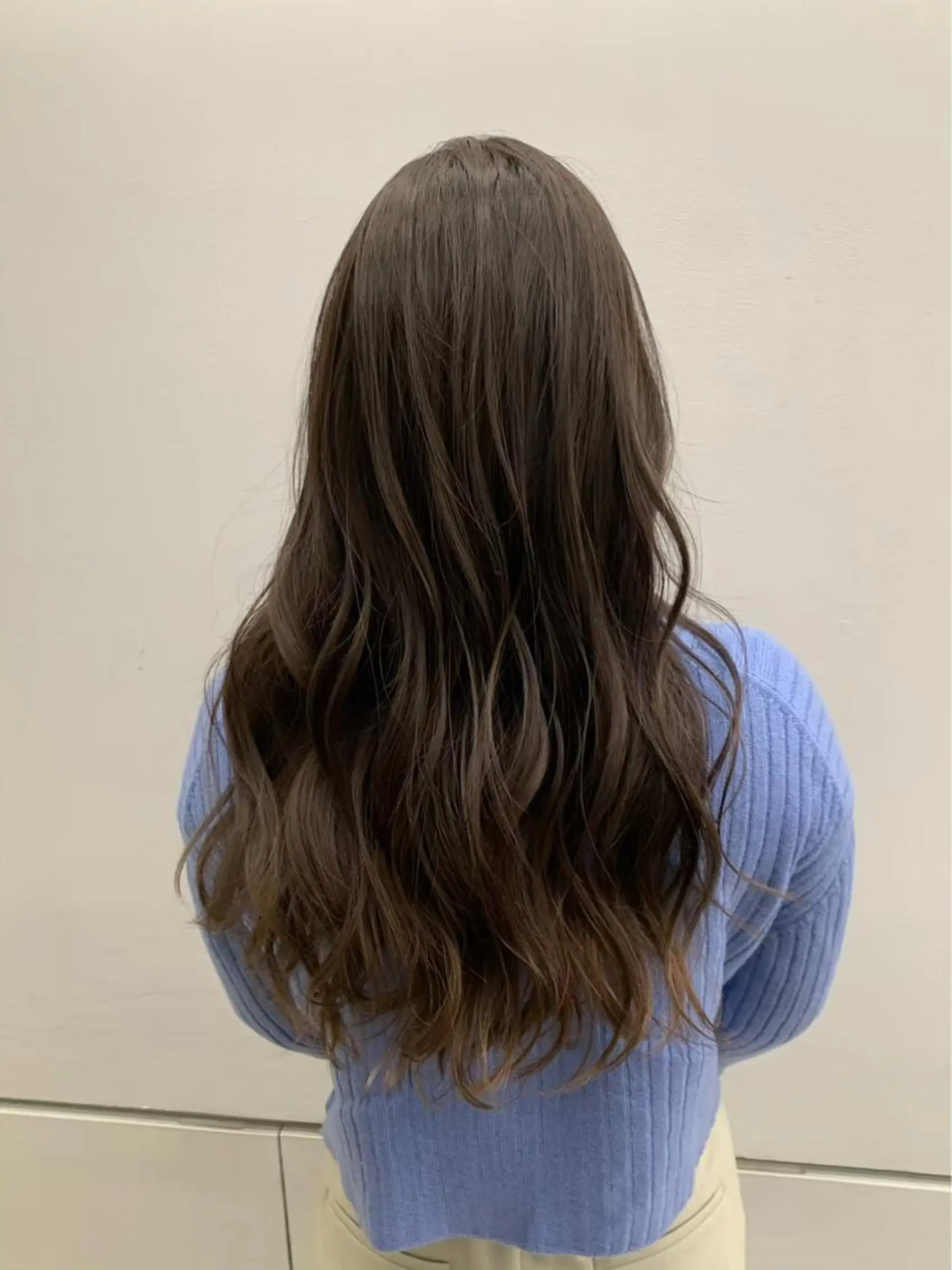 ロング 河内 大慎のヘアスタイル