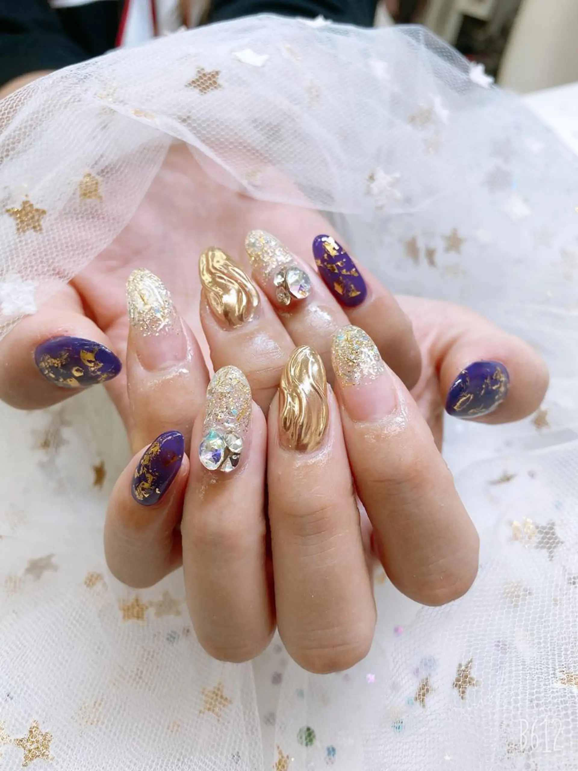 ネイル 🦋ネイルサロン ブラン🌈ゆりのネイルデザイン