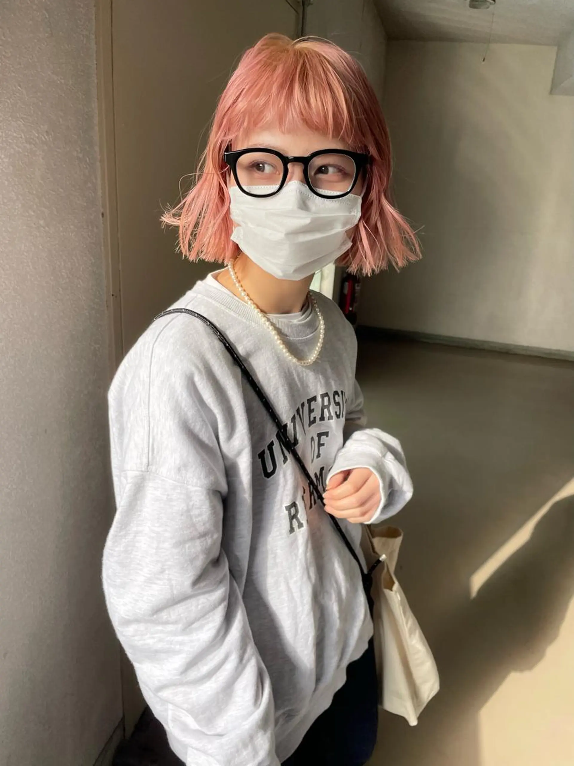 ミディアム カット ヘアカラー トリートメント vivre libre所属・vivre libreのヘアスタイル