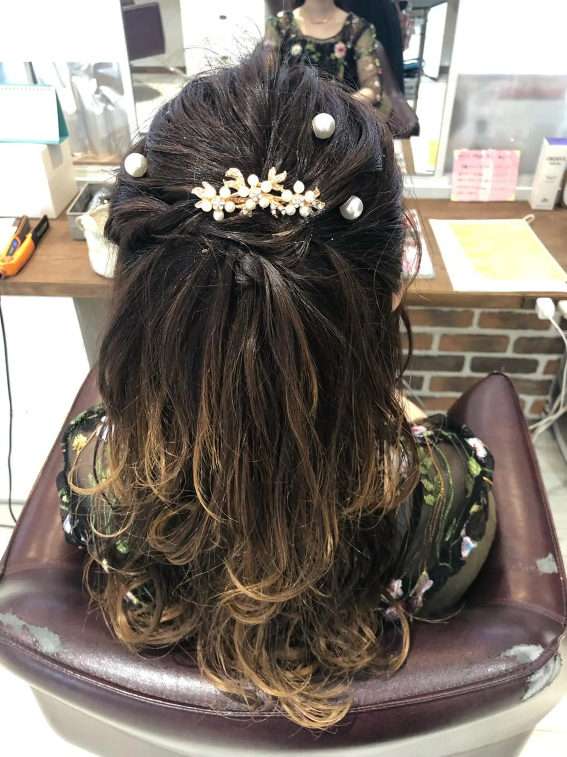 ロング カラー ヘアアレンジ 縮毛矯正/髪質改善✂ 石川由紀乃のヘアスタイル