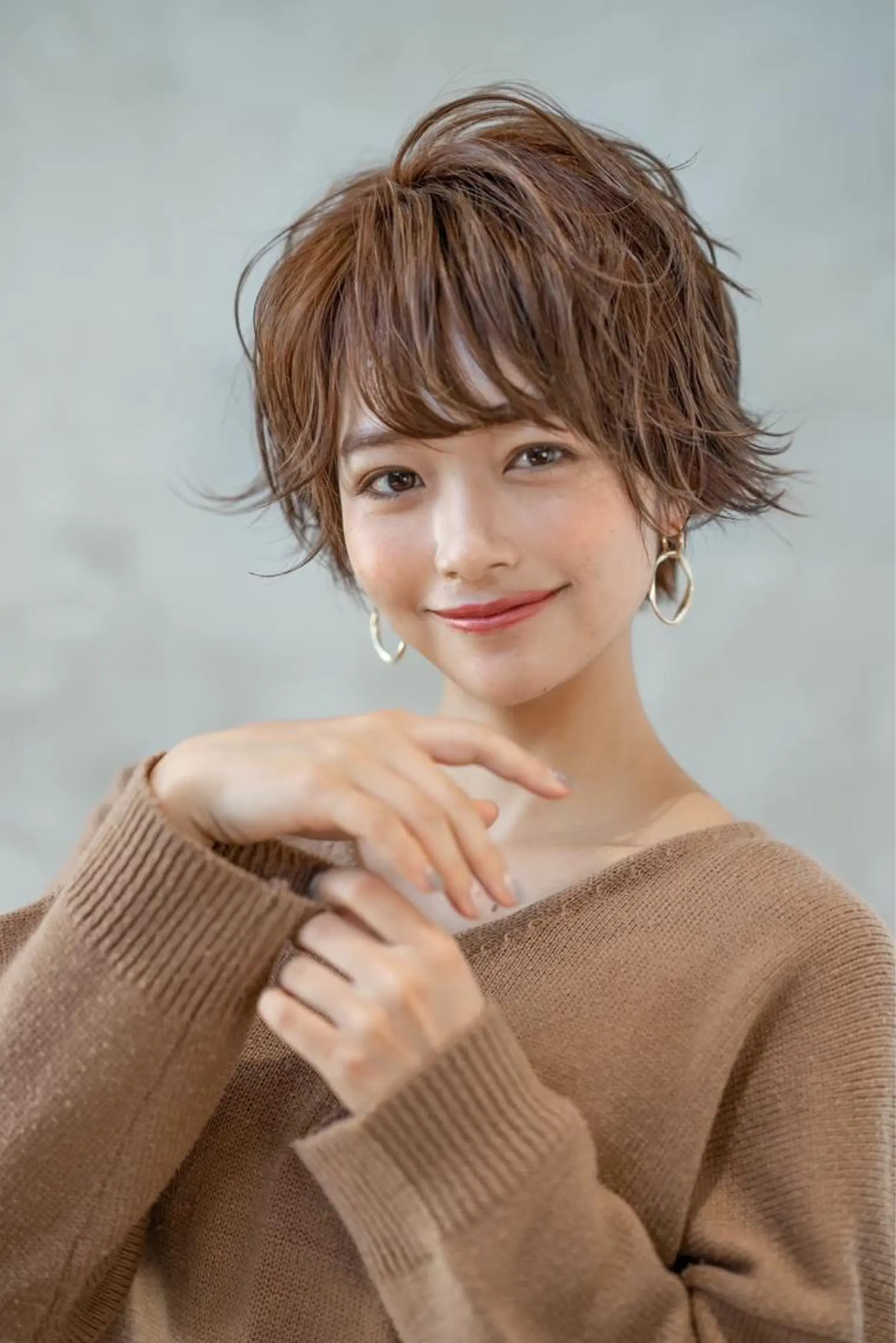 ショート カラー カット ヘアカラー トリートメント 🉐レイヤー/塩見 弘樹🉐渋谷のヘアスタイル