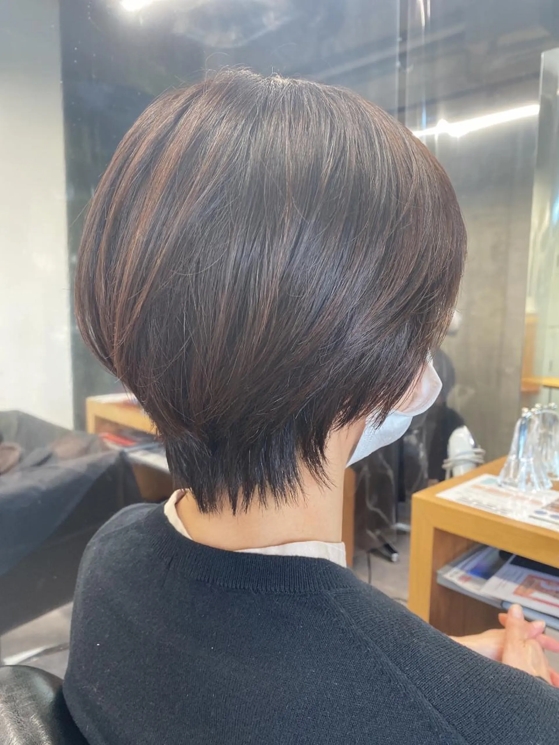 ショート ショート･ウルフ✂︎ 安住有咲子のヘアスタイル