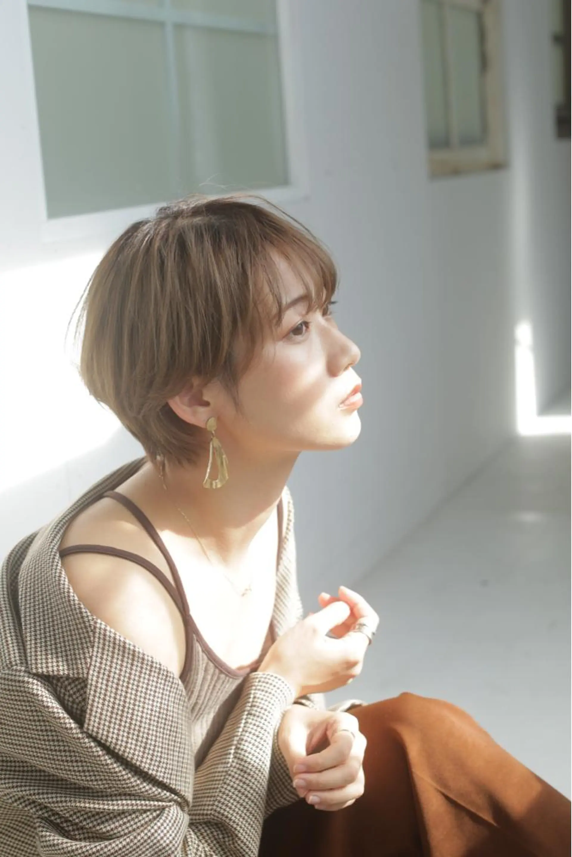 ショート カラー 保子 祐里香のヘアスタイル