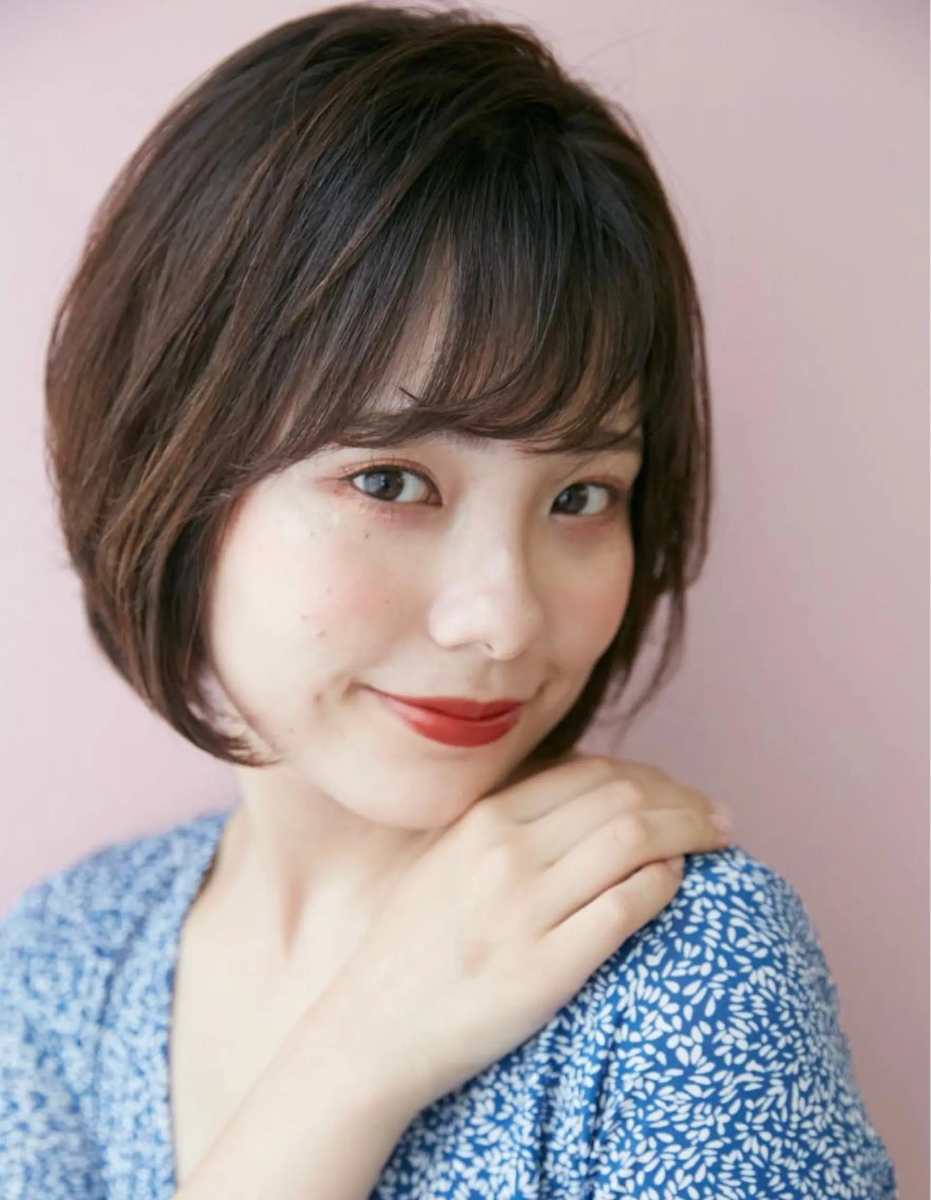 ショート カラー カット ヘアカラー トリートメント JILL ユキのヘアスタイル