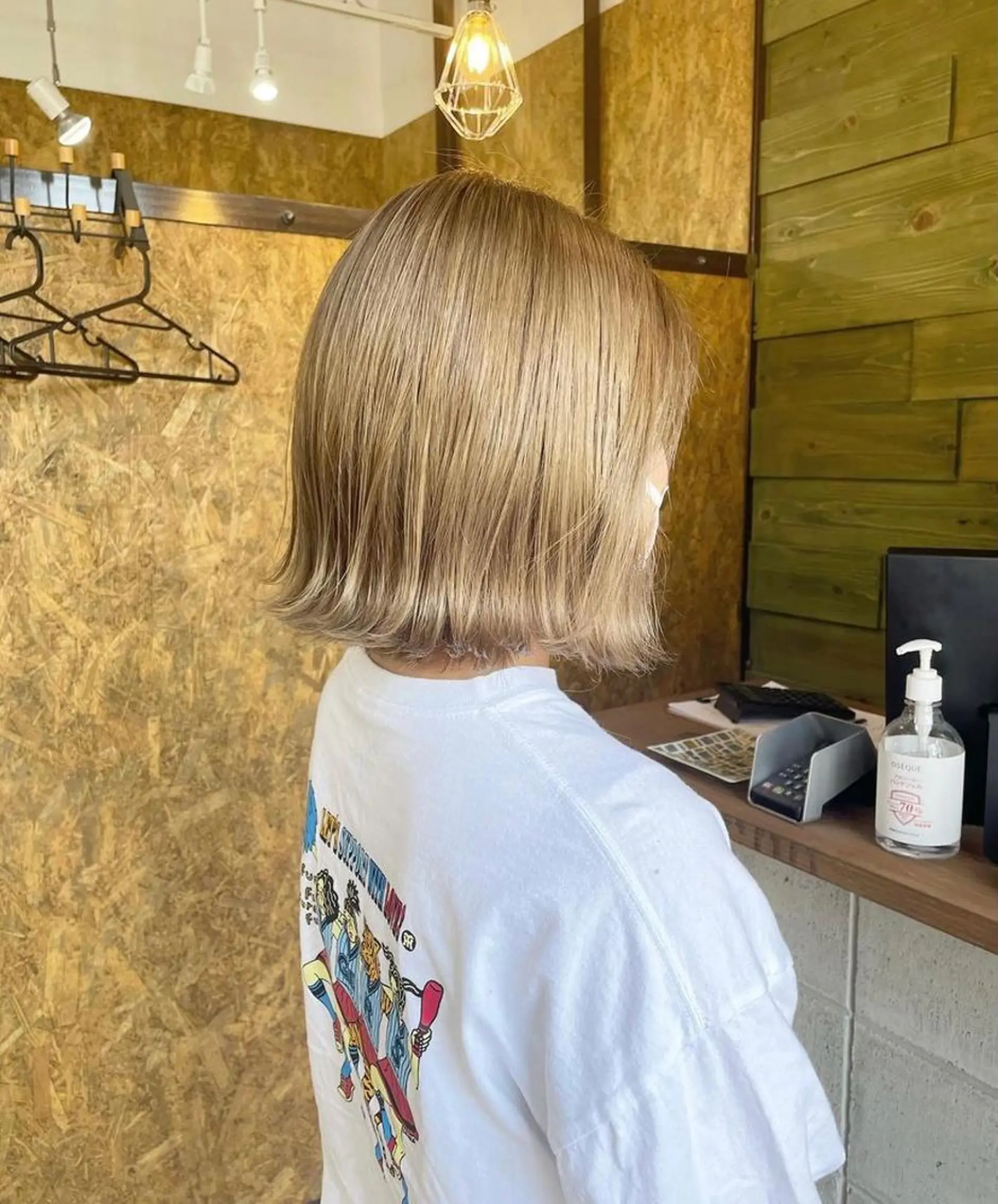 ショート カラー ブロンド 🫟Blanco🫟 Color&Careのヘアスタイル