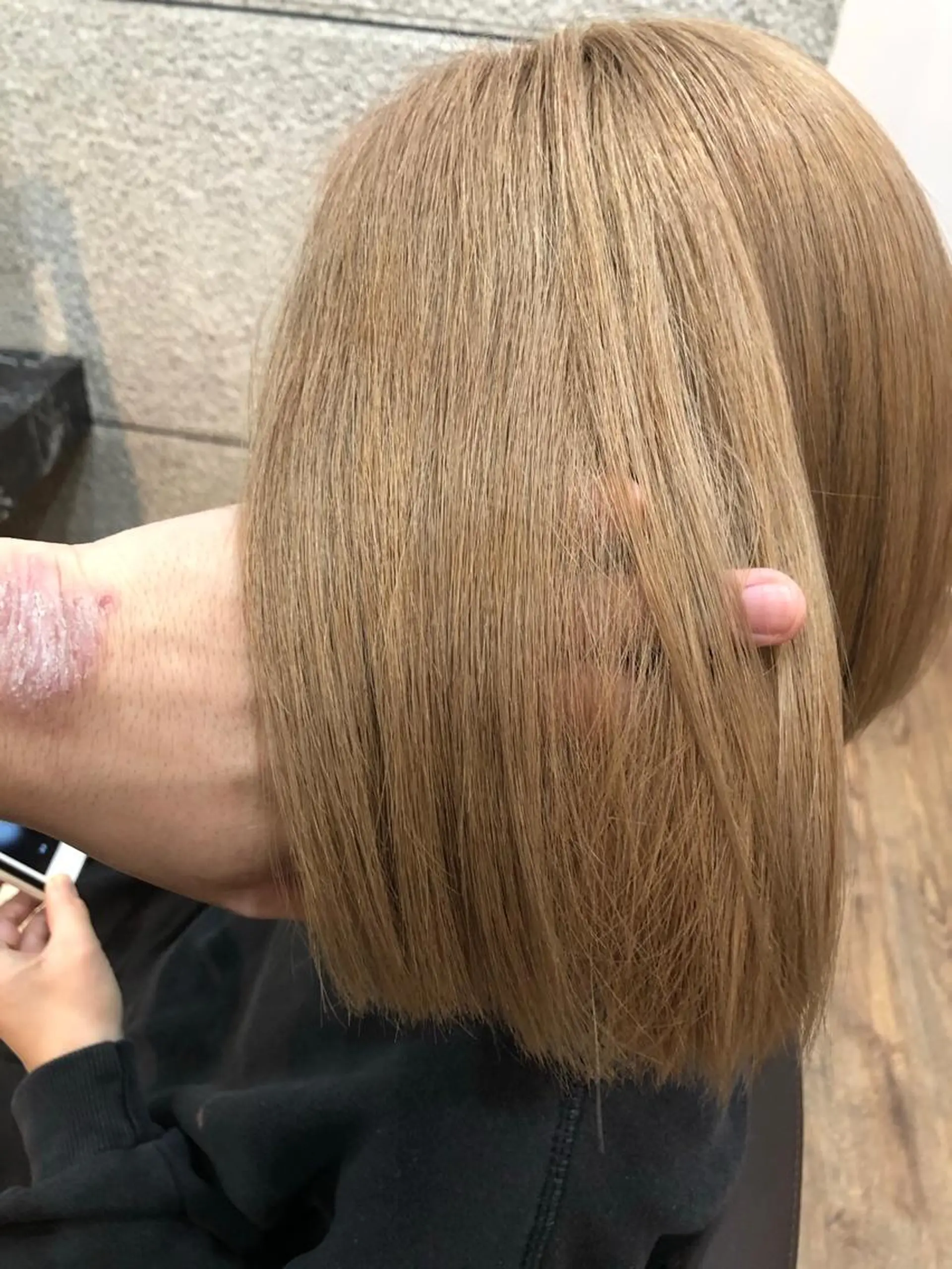 ミディアム カラー olino 【オリノ】西田辺のヘアスタイル