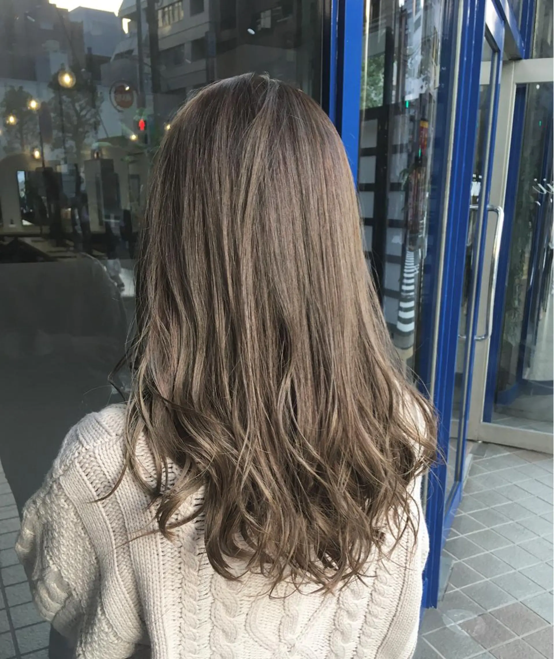 ロング カラー ヘアアレンジ giinii所属・横浜縮毛矯正 ☆渋谷良太のヘアスタイル