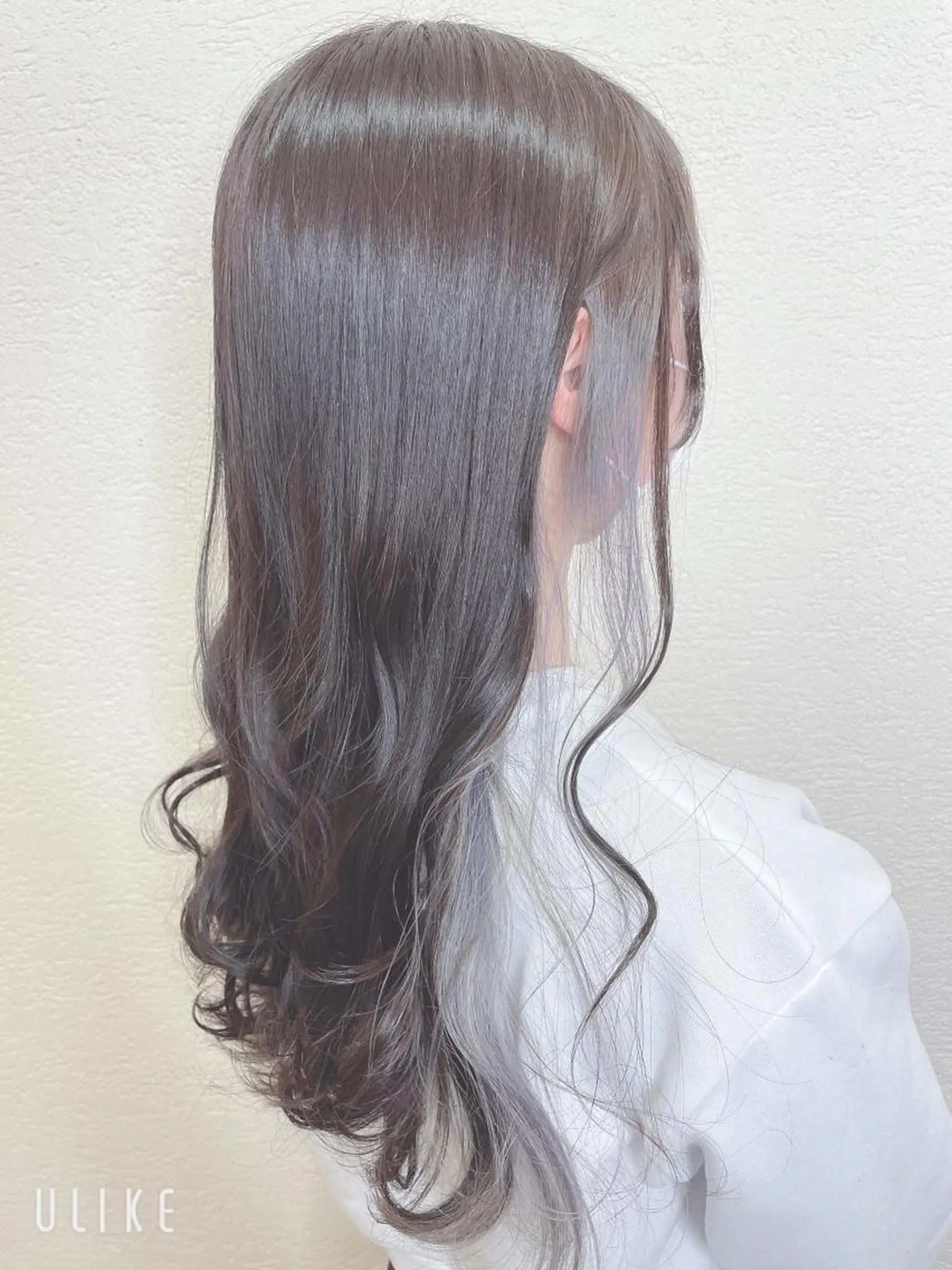 ロング カラー バイオレットカラー カット ヘアカラー ❣️モードケイズ塚口 和田一将のヘアスタイル