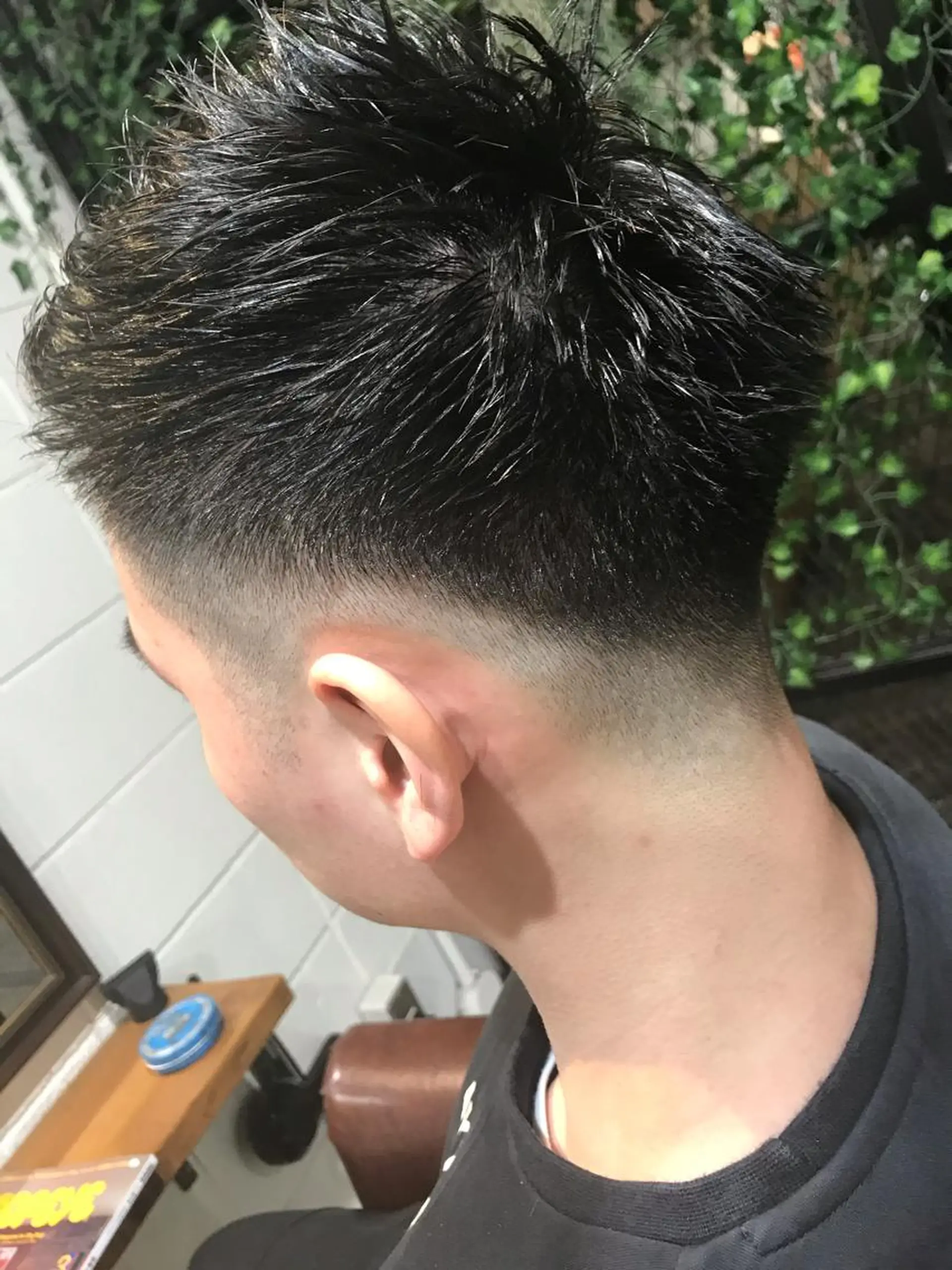 ショート カラー パーマ ヘアアレンジ メンズ キッズ フェードカット Forest. -髪質改善-のヘアスタイル