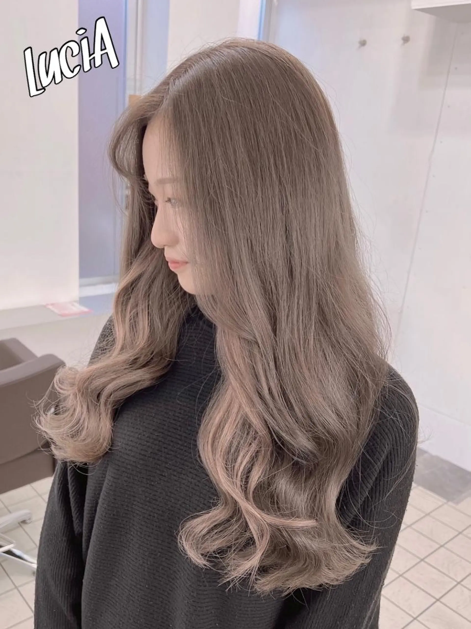 ロング カラー LuciA/エクステ カラーのヘアスタイル