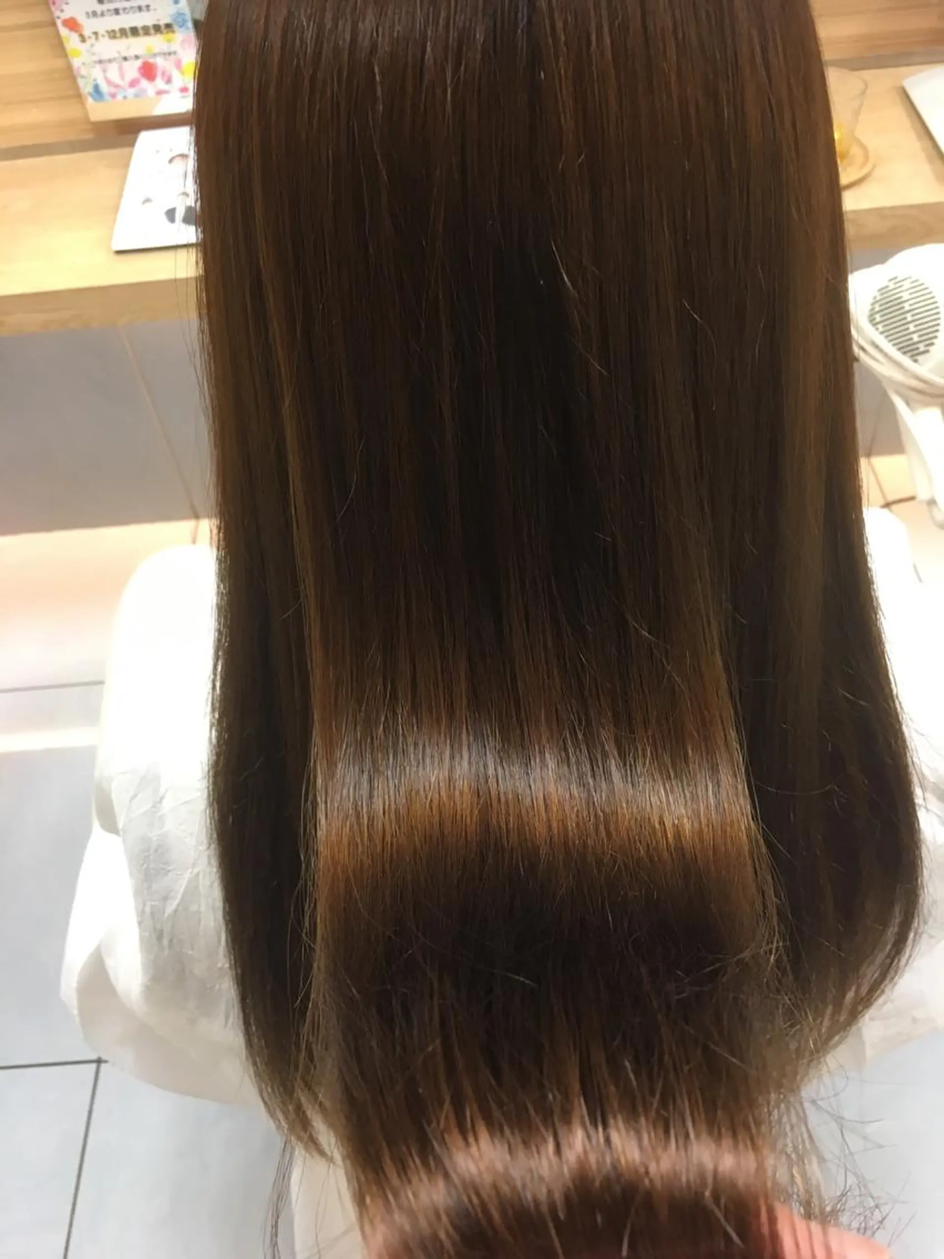 ロング パーマ 縮毛矯正 髪質改善/縮毛矯正 /ブリーチ矯正/岡部のヘアスタイル