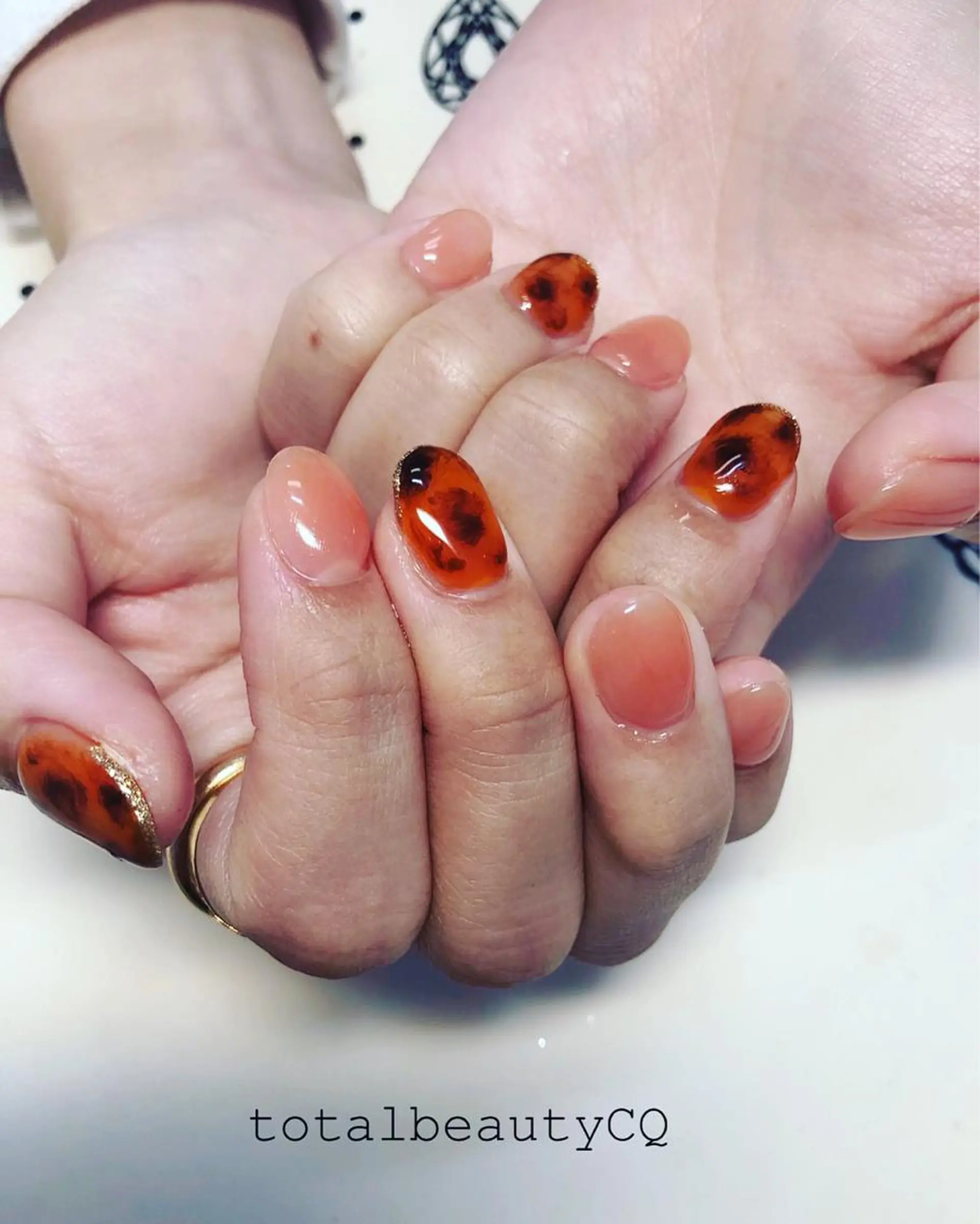 ネイル アイブロウ トータルビューティー CQのネイルデザイン