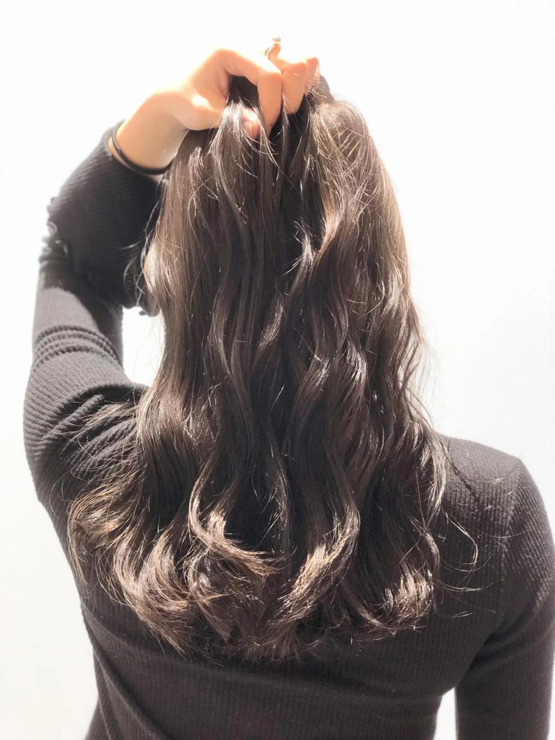 ミディアム カラー 透明感カラー アンドウ ユウ/ レイヤーカット/韓国のヘアスタイル