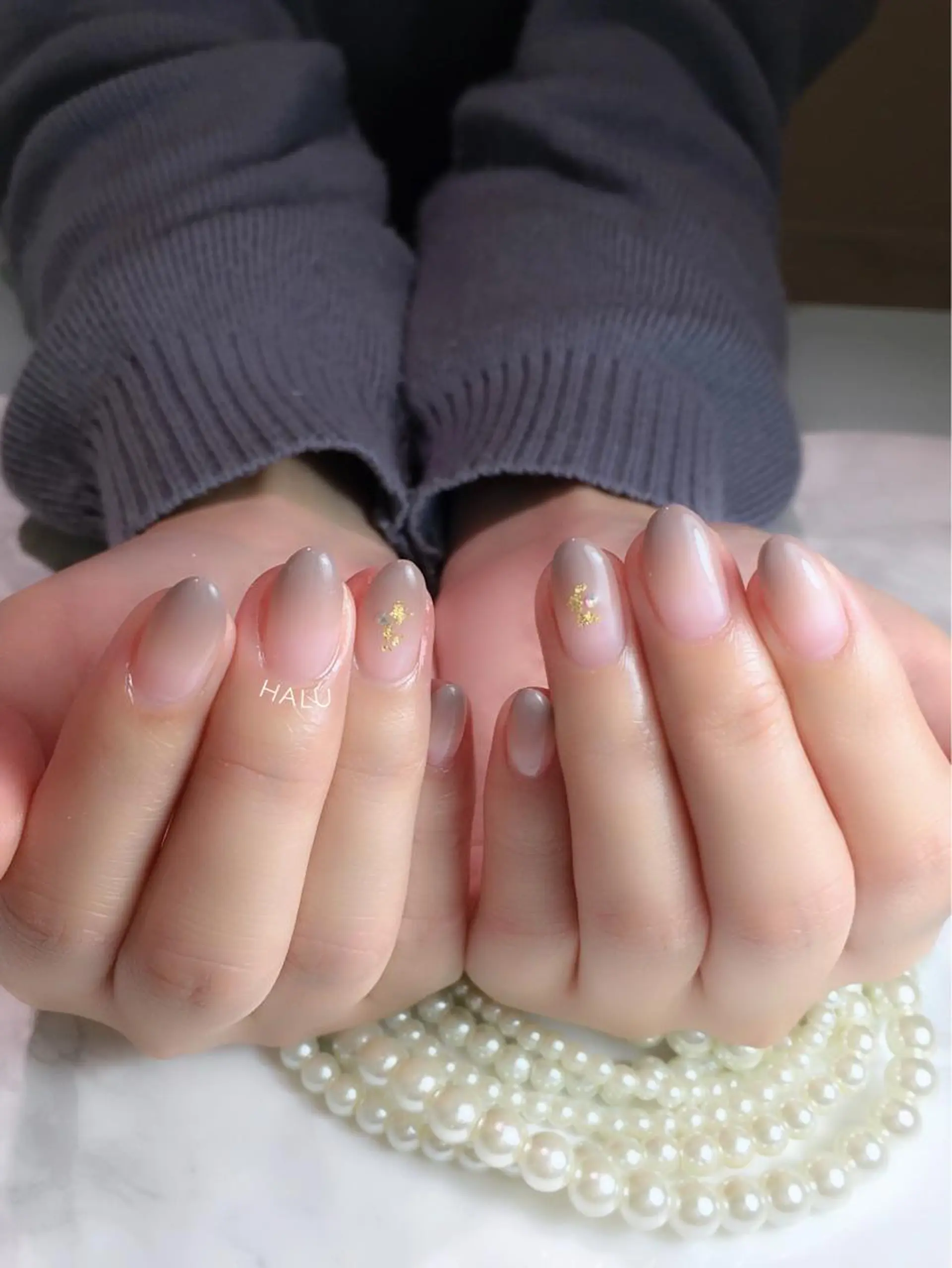 ネイル グラデーション HALU ハルのネイルデザイン