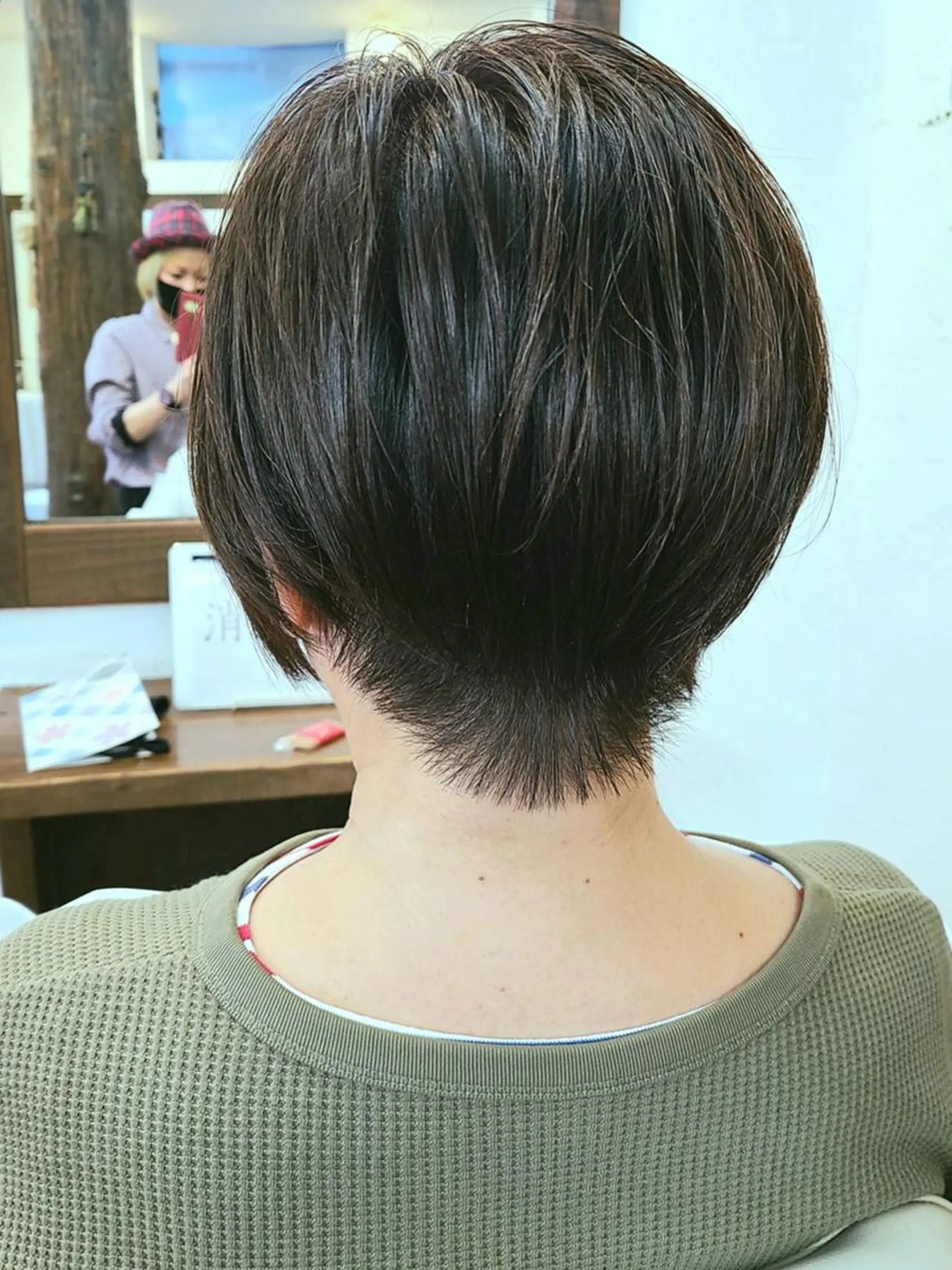 ショート カラー 【大宮】デザイナー Anne 諳 アンのヘアスタイル