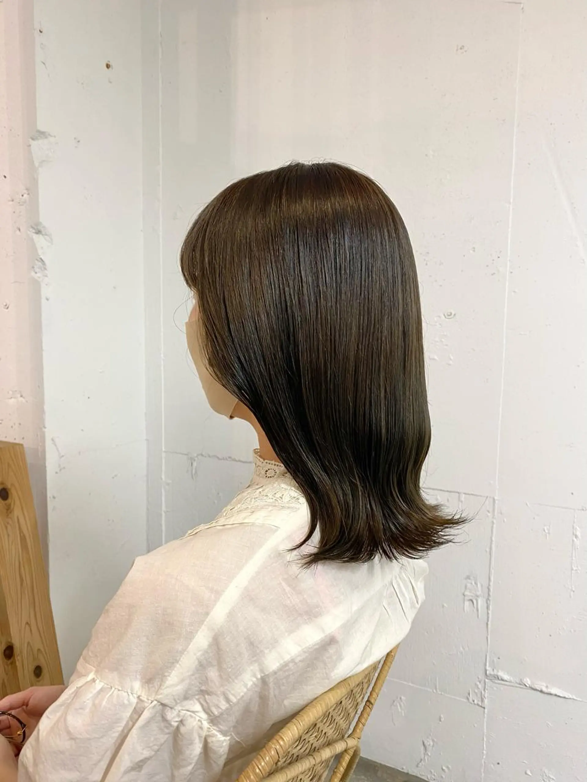 ミディアム カラー Seaby / 木上 綾菜のヘアスタイル