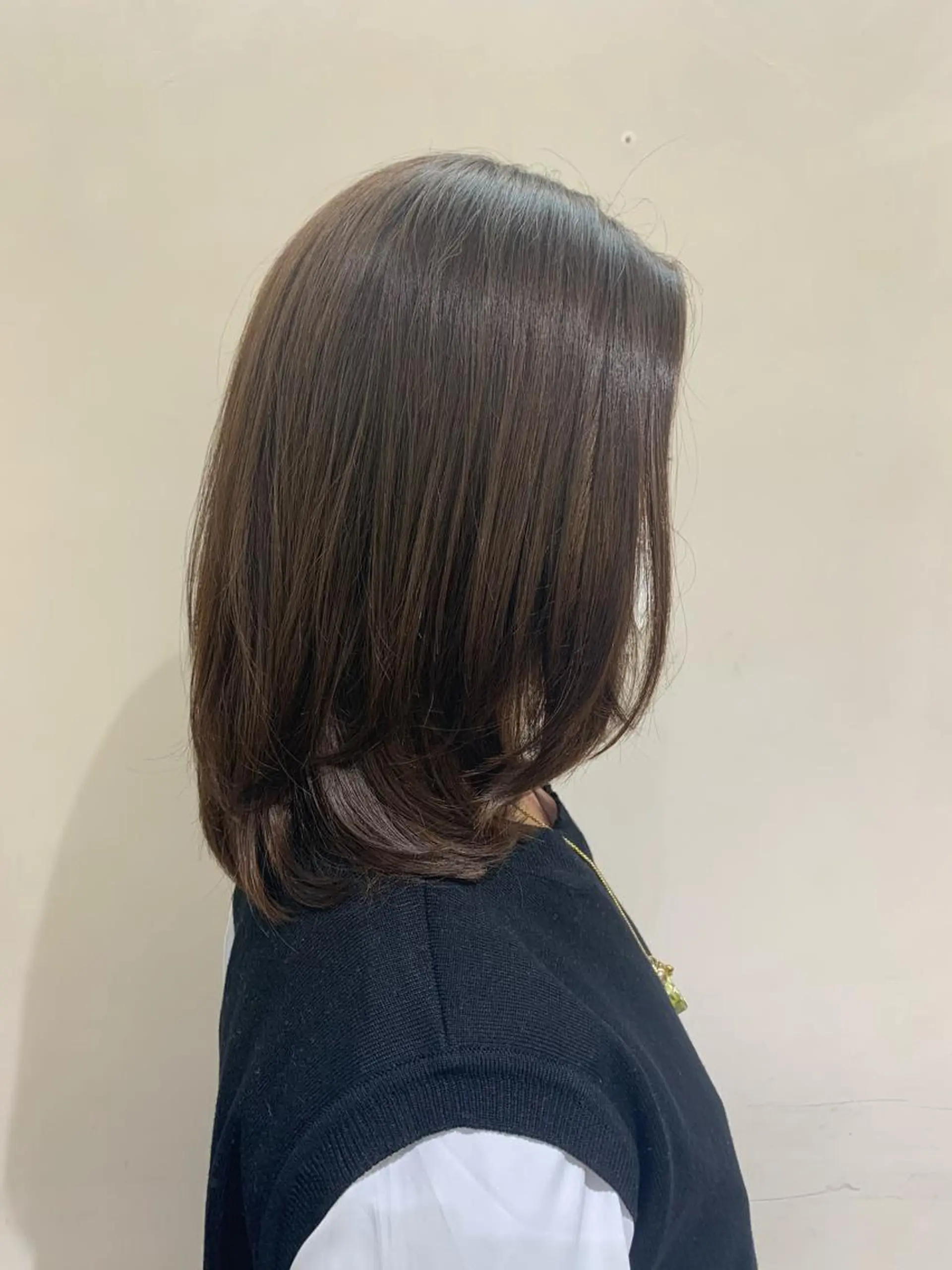 ミディアム GO TODAY シェアサロン 銀座Arc店所属・デジタルパーマ🫧 韓国風ヘア🫧サクラのヘアスタイル