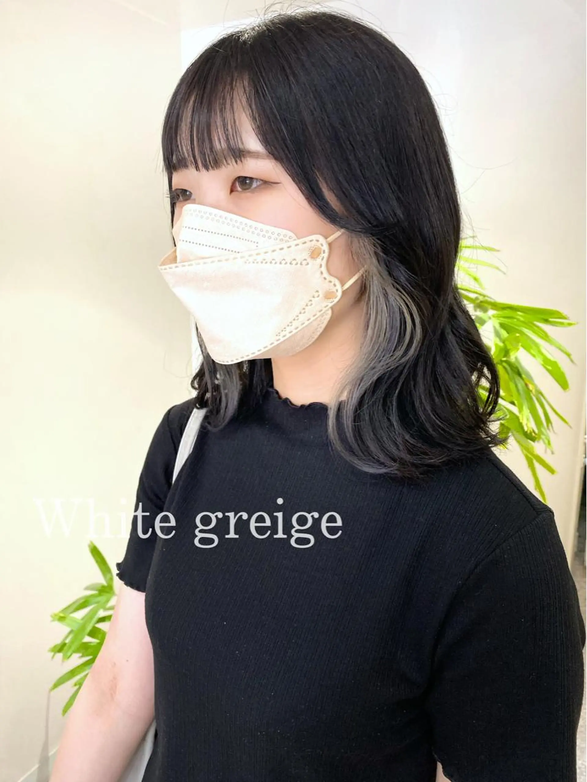 ミディアム カラー clomus所属・YUKA艶髪 🌸寛ぎ部屋のヘアスタイル