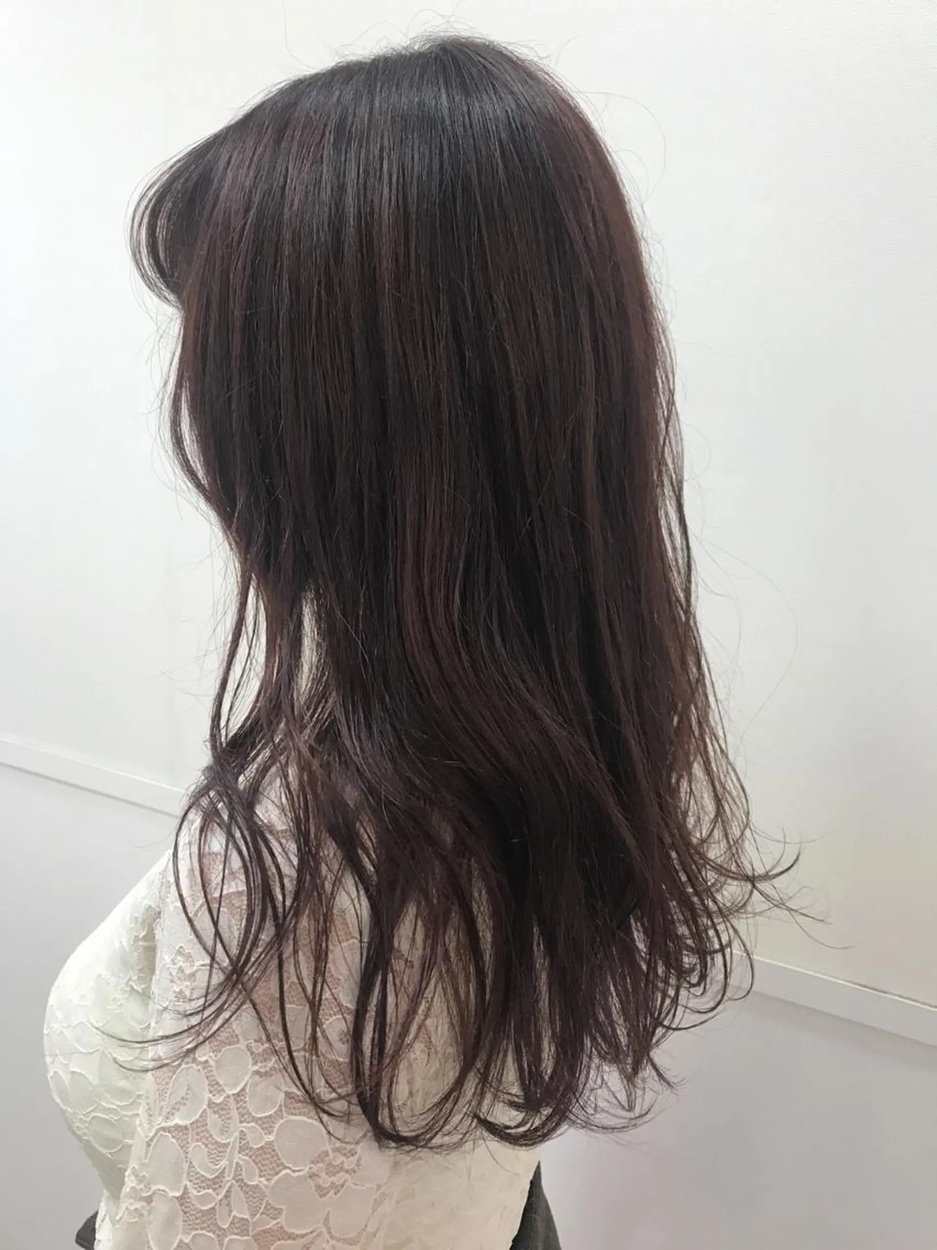 ロング カラー 馴染ませNo.1🧃 エクステ・アレンジのヘアスタイル