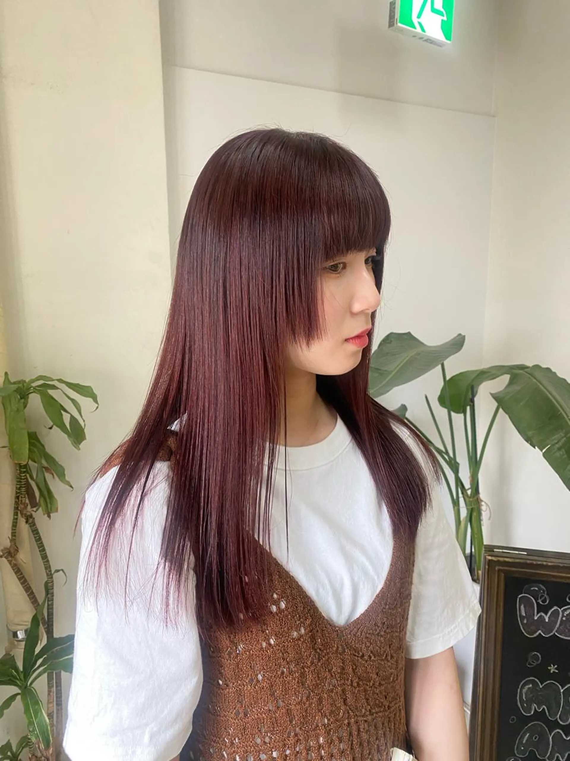 ロング 透明感カラー wacoのヘアスタイル